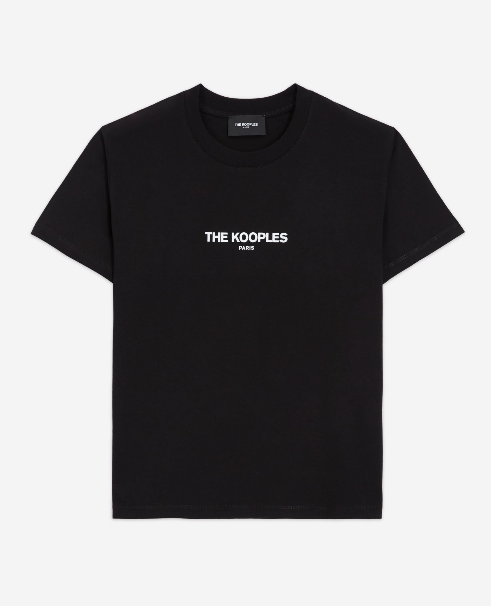 Tee-shirts manches courtes FTSC21035K femme noir The Kooples Tee-shirts manches courtes FTSC21035K femme noir Black