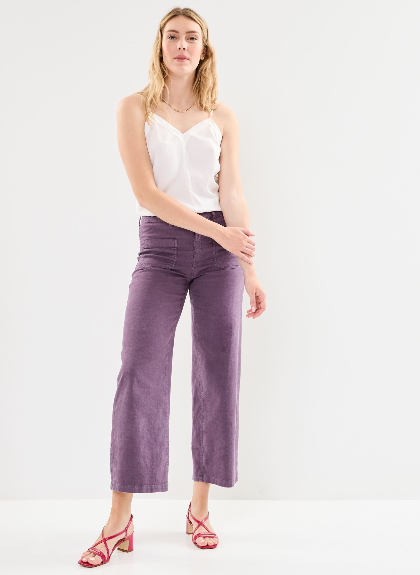 Tops BLIMA femme blanc Georgia Rose Tops BLIMA femme blanc WHITE