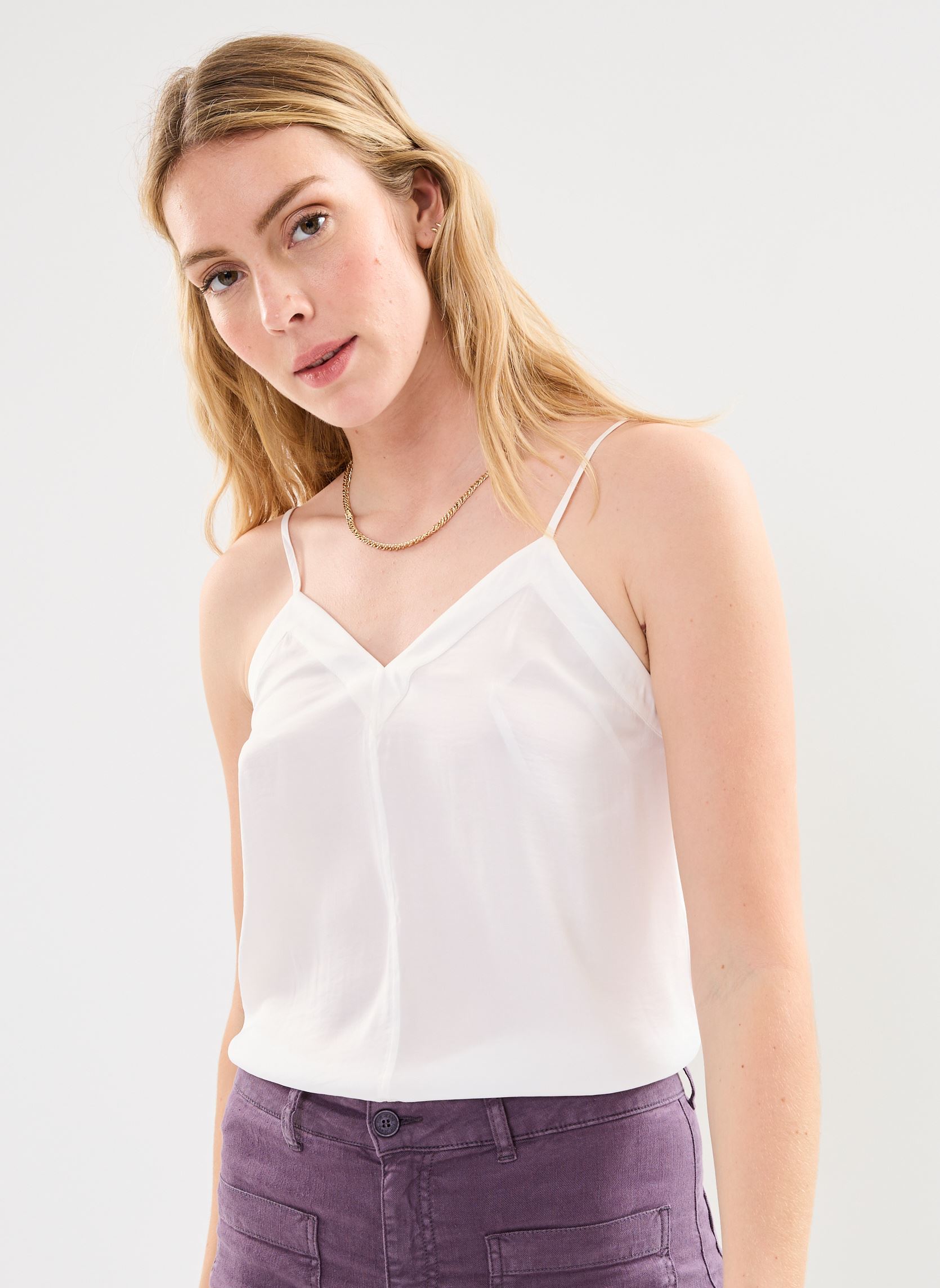 Tops BLIMA femme blanc Georgia Rose Tops BLIMA femme blanc WHITE
