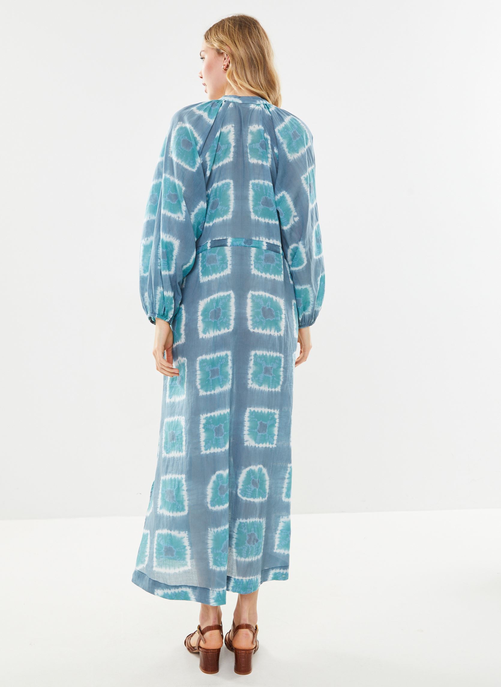Lange Kleider Casilda damen blau Maison Hotel Lange Kleider Casilda damen blau IRON MAIDEN