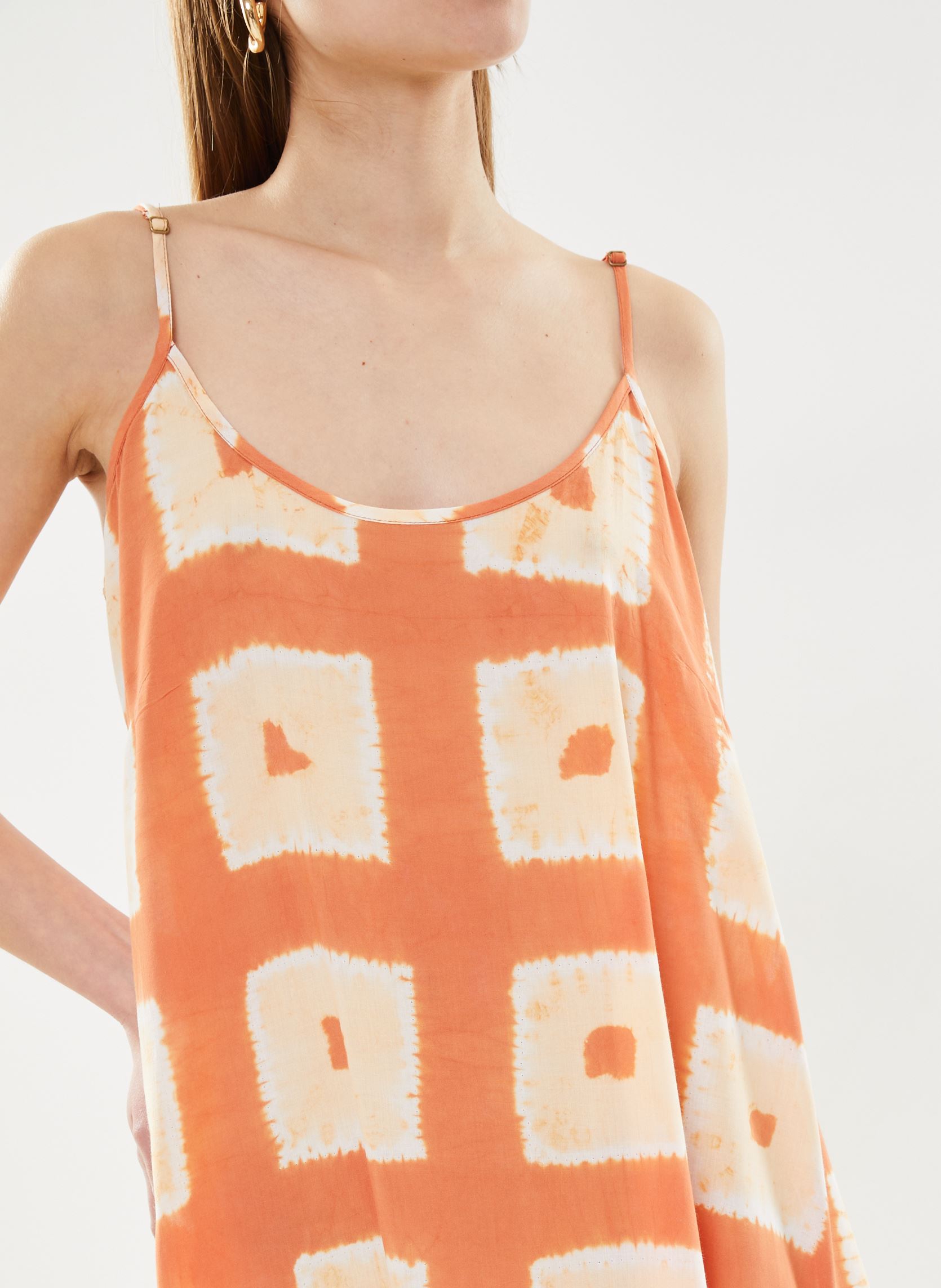 Robes longues Karina femme multicolore Maison Hotel Robes longues Karina femme multicolore terracota