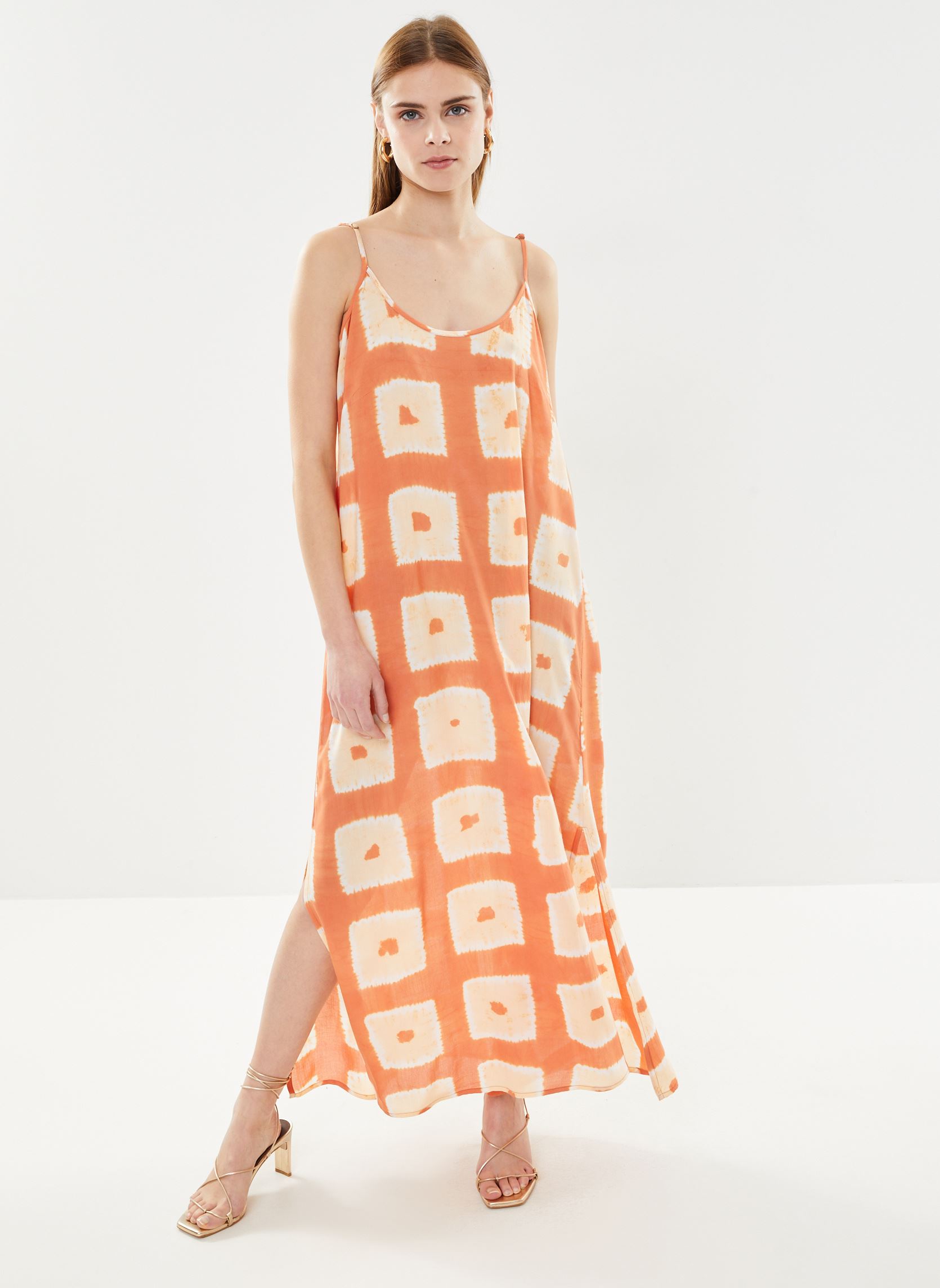 Robes longues Karina femme multicolore Maison Hotel Robes longues Karina femme multicolore terracota
