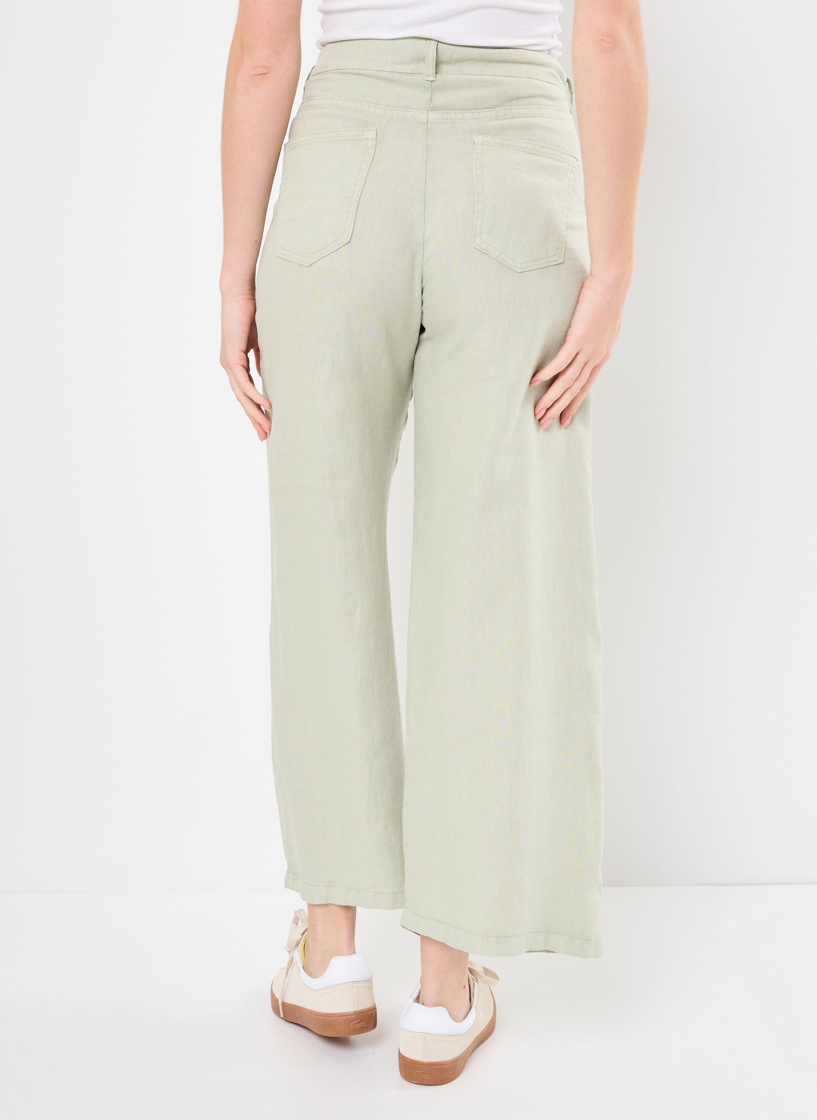 Pantalons larges Marisa femme vert Maison Hotel Pantalons larges Marisa femme vert Avocado