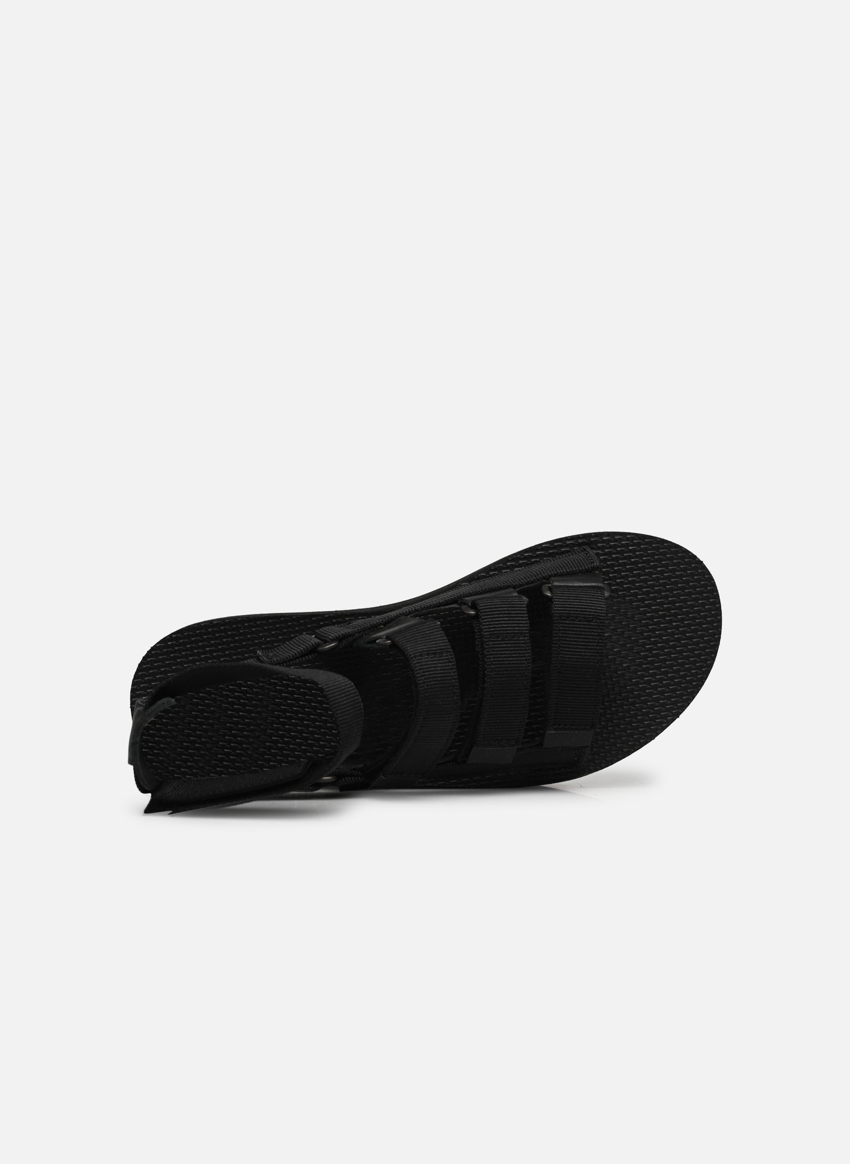 Teva Sandalo Donna Flatform Mevia In Pelle - Tomaia In Pelle Morbida, Cinturino Regolabile, Suola EVA