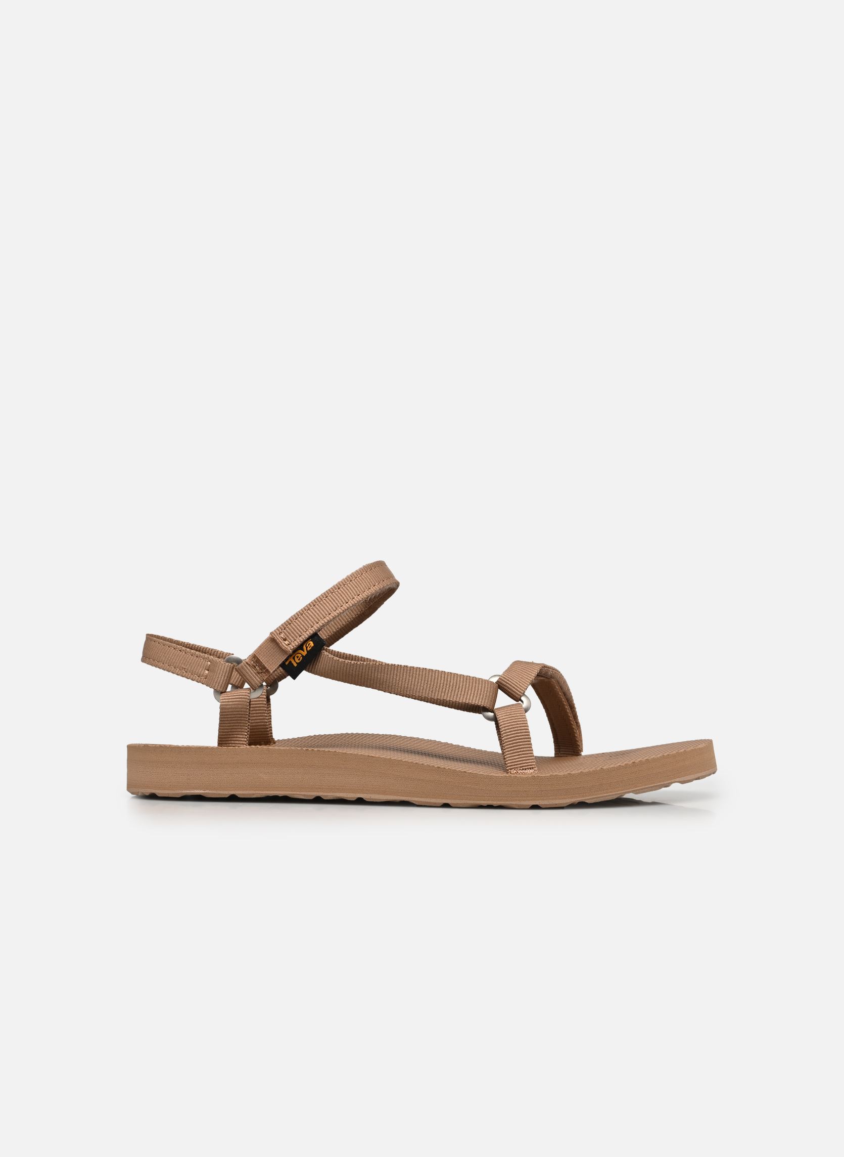 Platte sandalen Original Universal Slim W dames bruin Teva Platte sandalen Original Universal Slim W dames bruin Tigers Eye