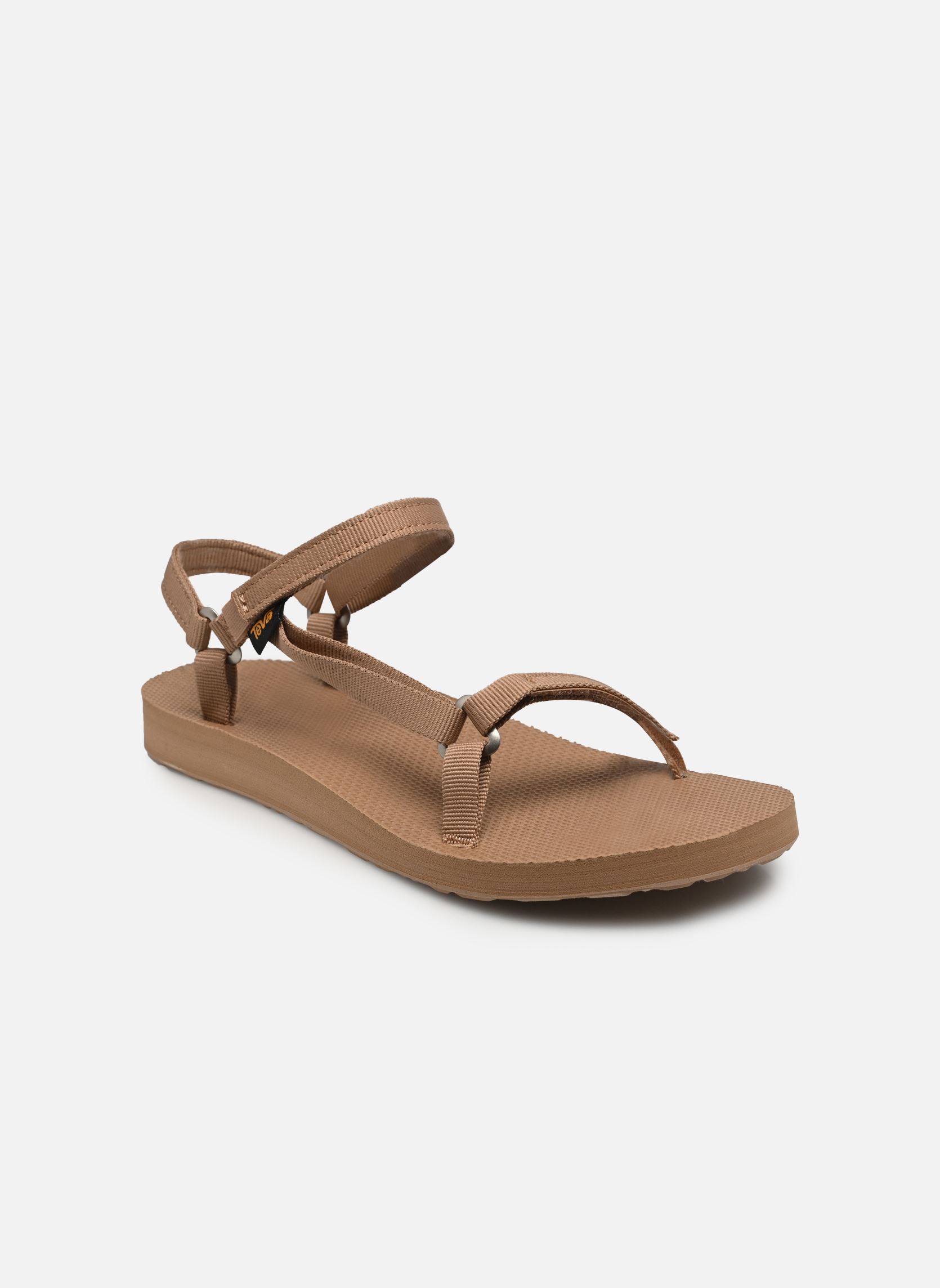 Platte sandalen Original Universal Slim W dames bruin Teva Platte sandalen Original Universal Slim W dames bruin Tigers Eye