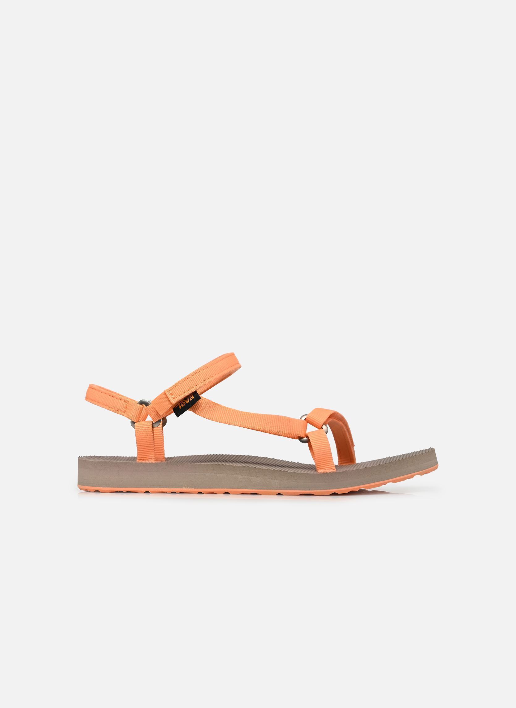 Sandales plates Original Universal Slim W femme orange Teva Sandales plates Original Universal Slim W femme orange Papaya