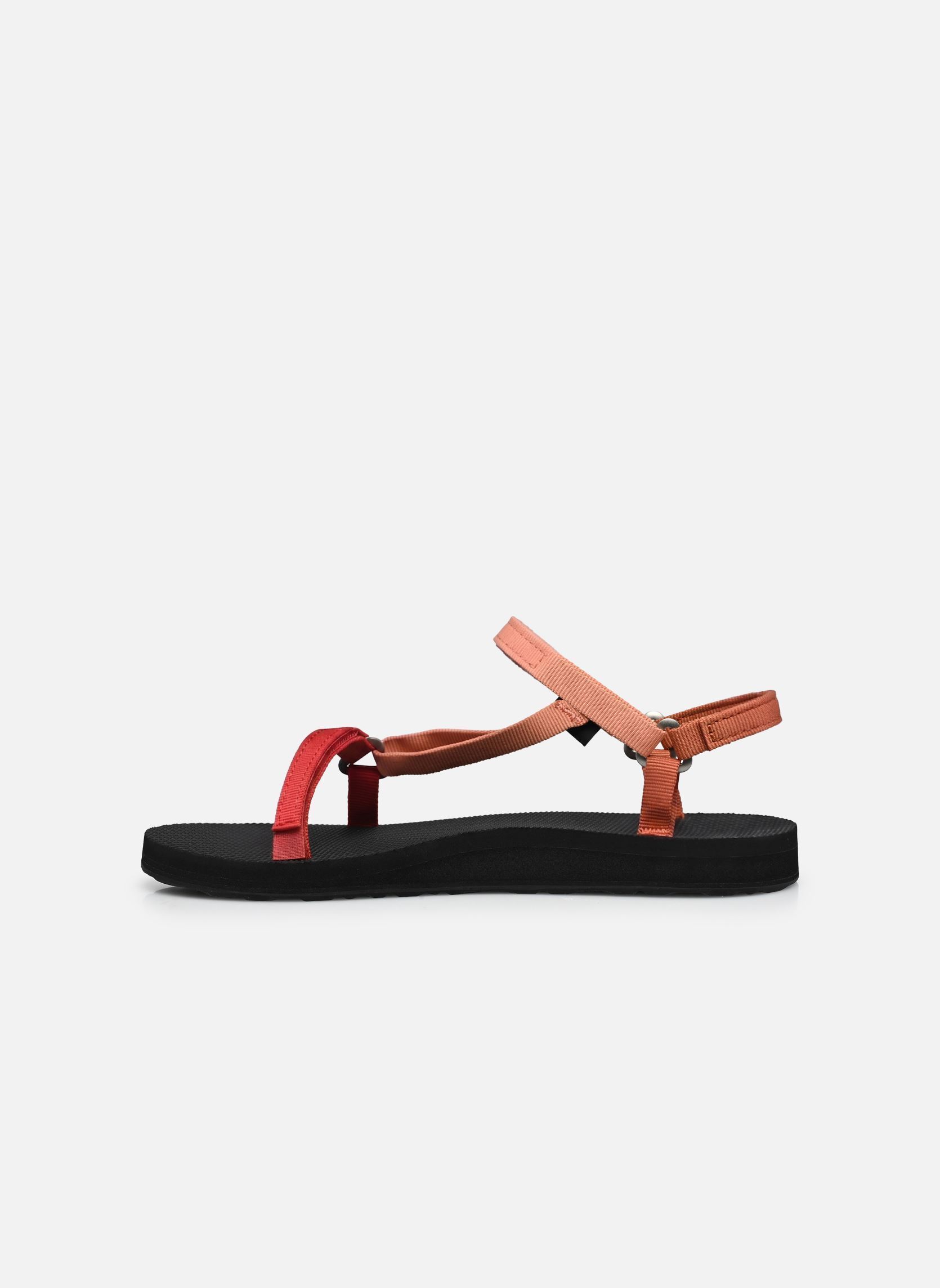 Flache Sandalen Original Universal Slim W damen rot Teva Flache Sandalen Original Universal Slim W damen rot Sedona Multi