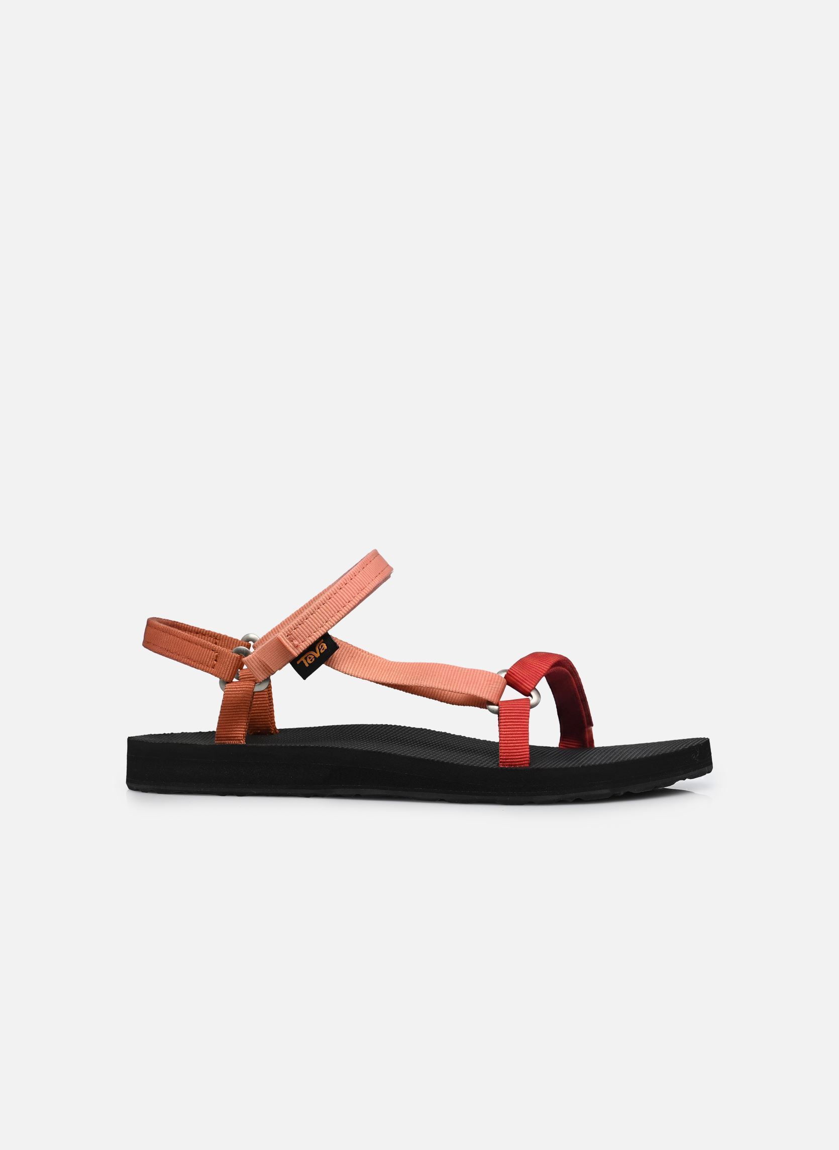Flache Sandalen Original Universal Slim W damen rot Teva Flache Sandalen Original Universal Slim W damen rot Sedona Multi