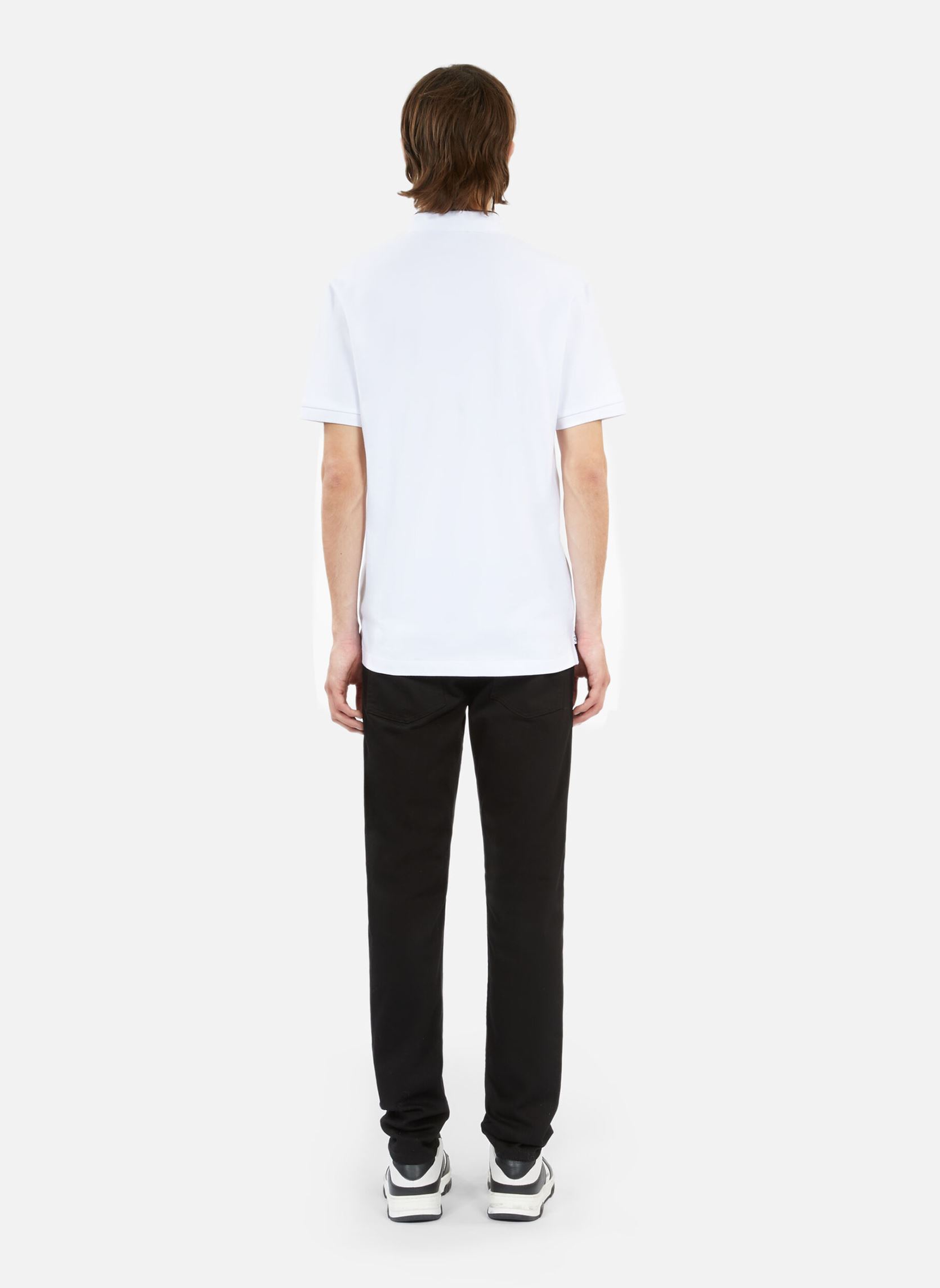 Kurzarm-Poloshirts HPOC28010K damen weiß The Kooples Kurzarm-Poloshirts HPOC28010K damen weiß White