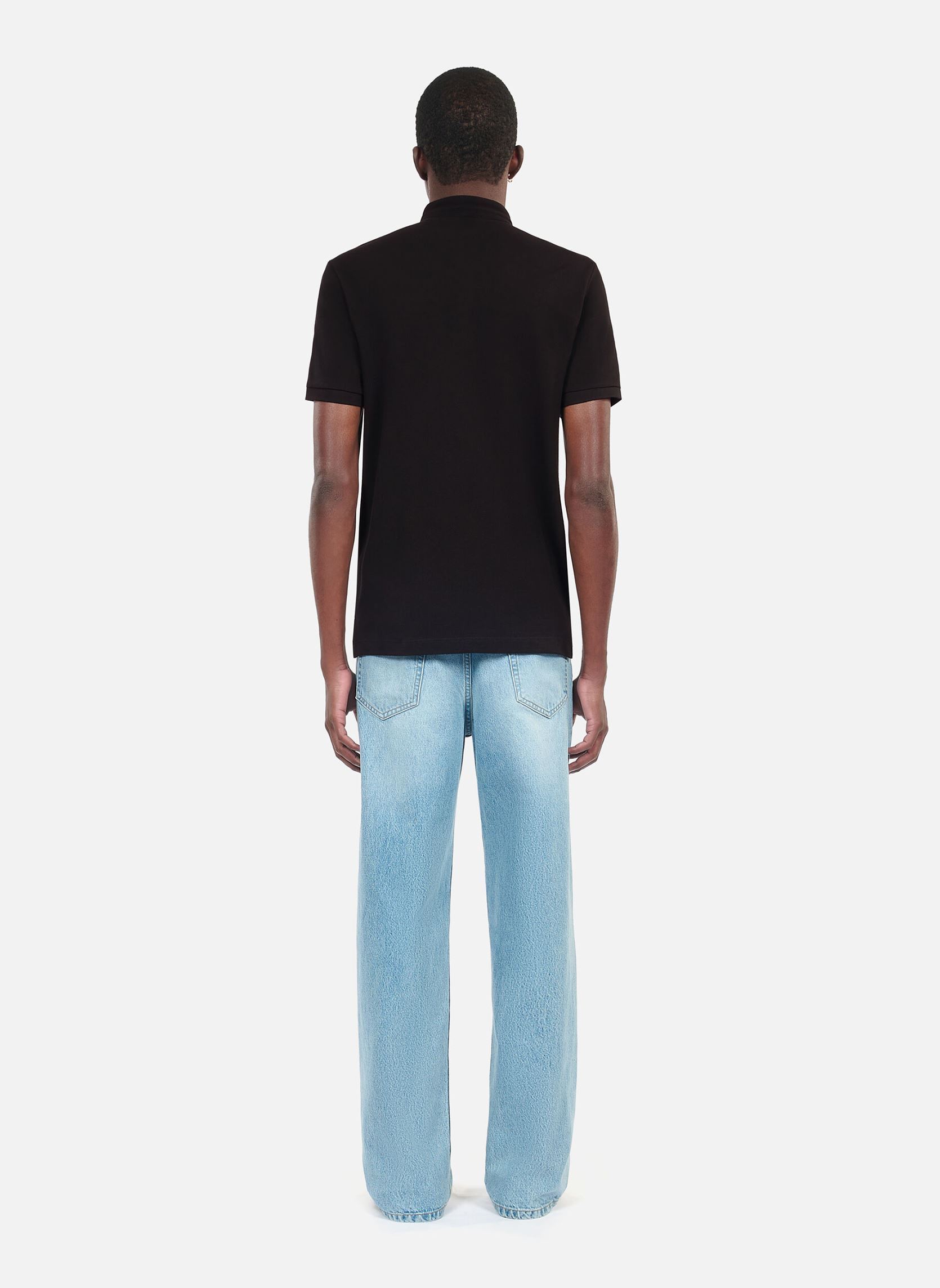 Korte mouwen polo's HPOC28010K dames zwart The Kooples Korte mouwen polo's HPOC28010K dames zwart BLA01