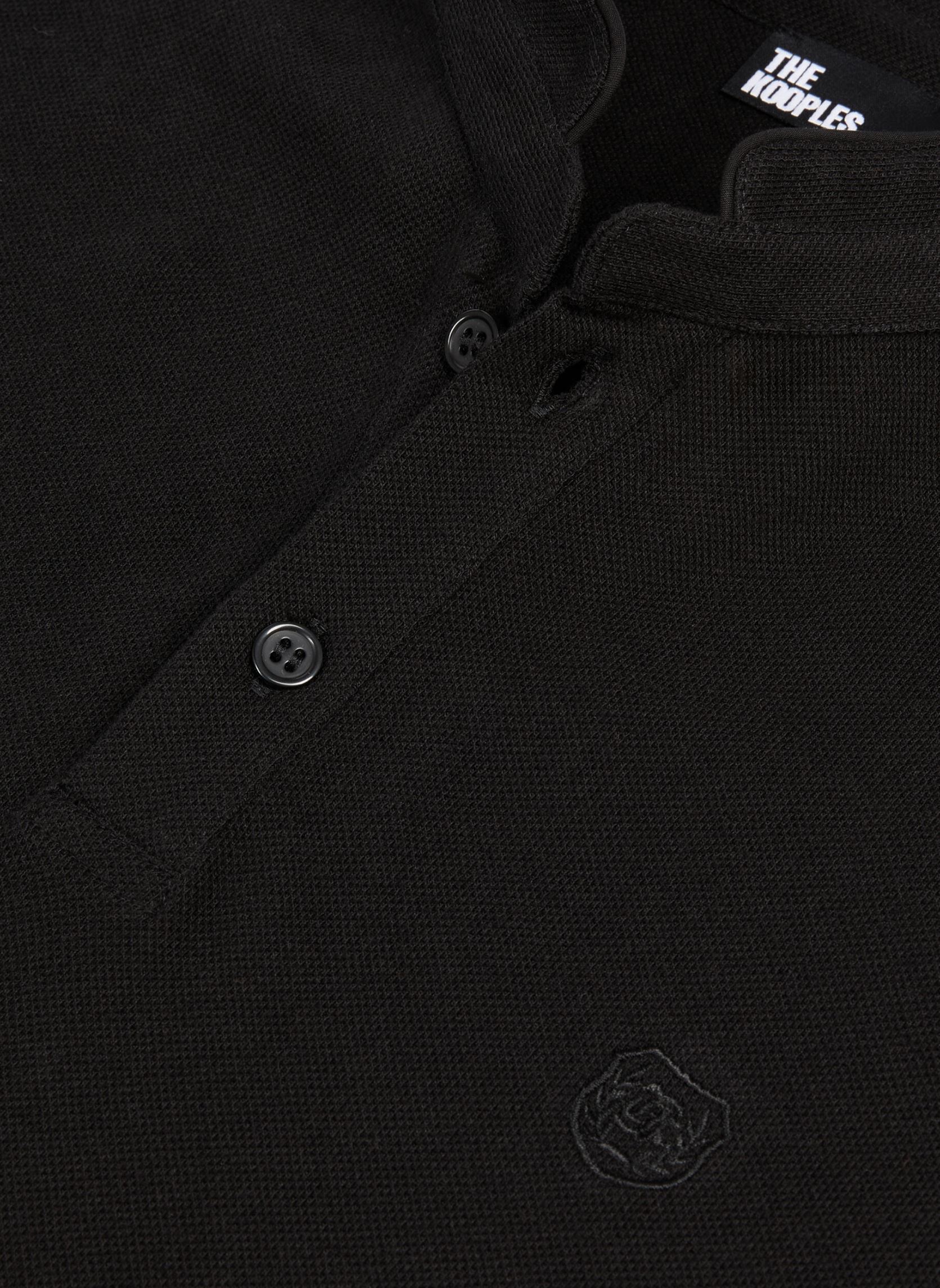 Korte mouwen polo's HPOC28010K dames zwart The Kooples Korte mouwen polo's HPOC28010K dames zwart BLA01