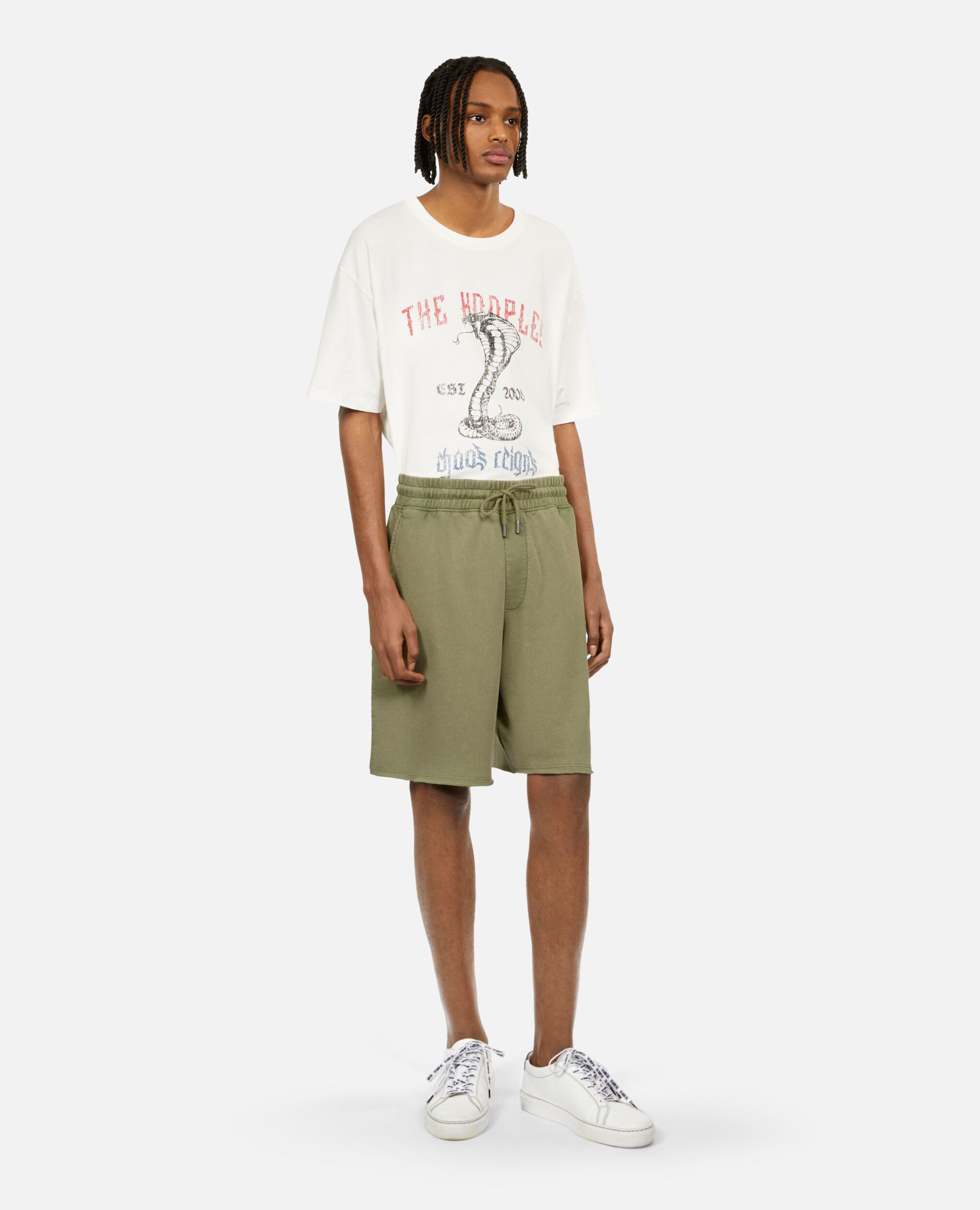 Shorts HSHO28039K heren groen The Kooples Shorts HSHO28039K heren groen Kaki