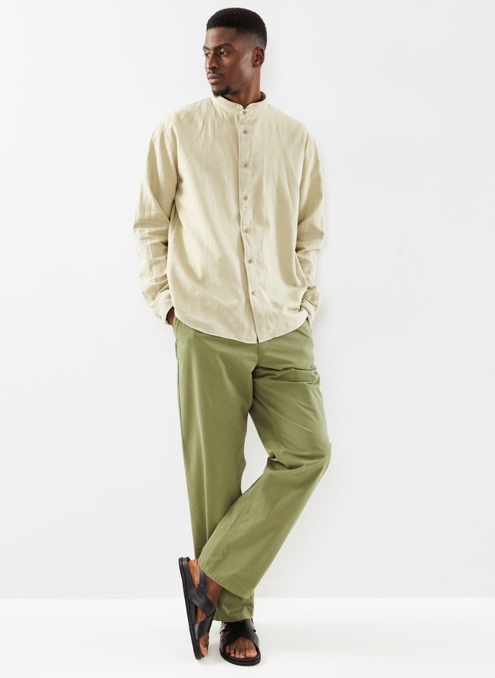 Hemden HCCL28097K herren grün The Kooples Hemden HCCL28097K herren grün Kaki