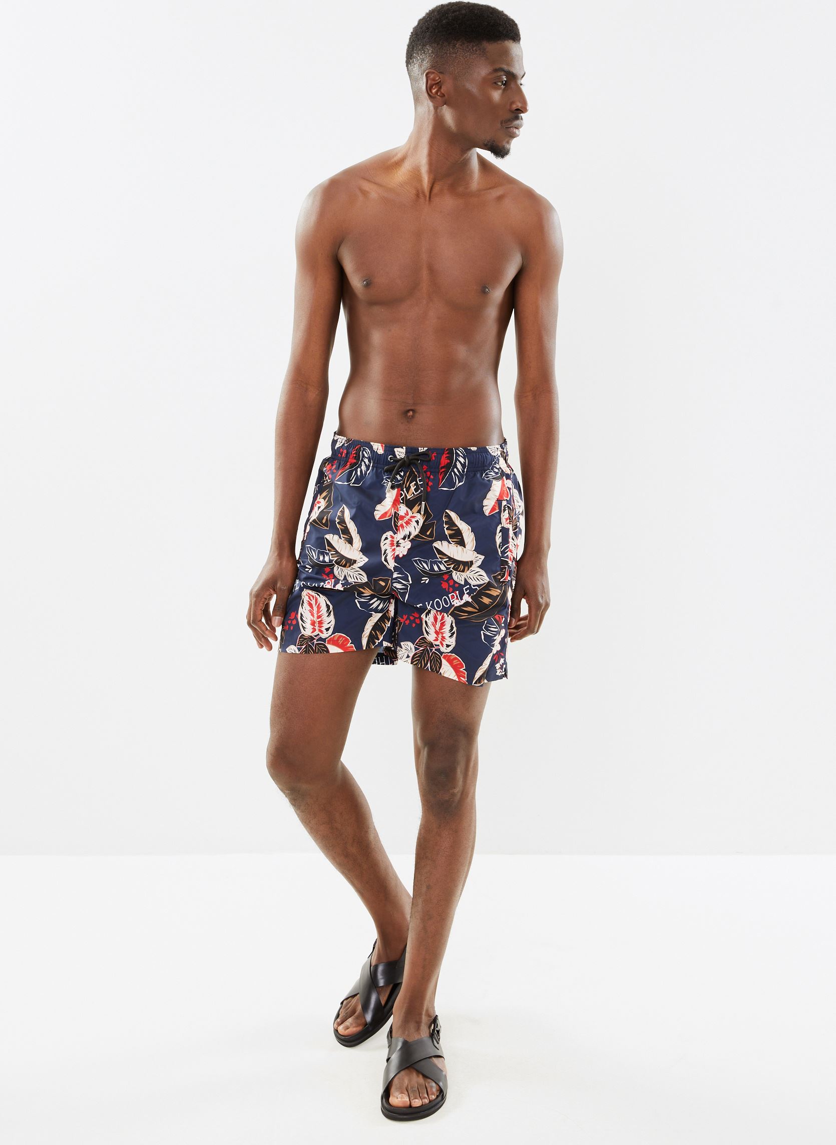 Shorts de bain AHMB28009K homme bleu The Kooples Shorts de bain AHMB28009K homme bleu Navy