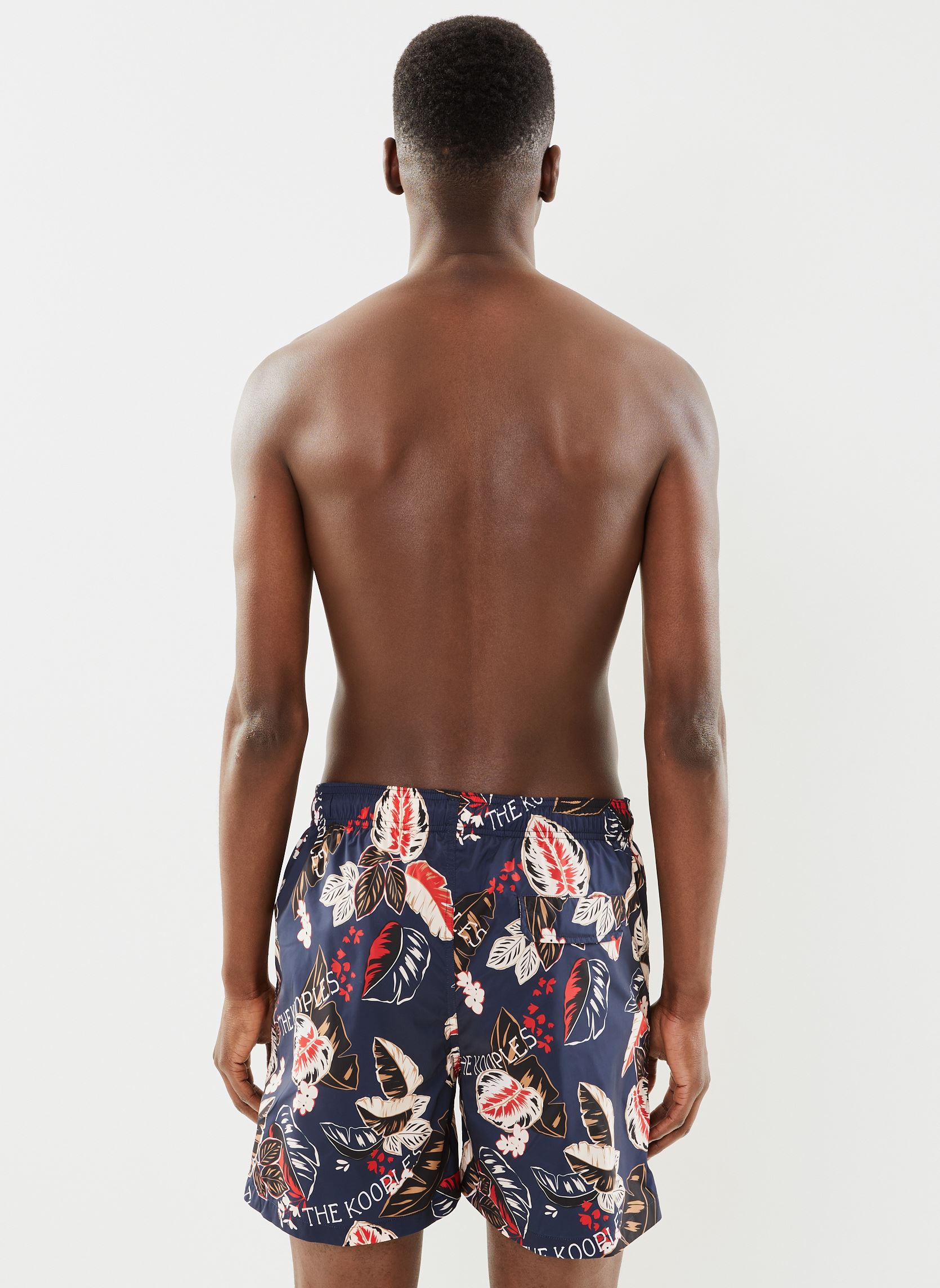 Shorts de bain AHMB28009K homme bleu The Kooples Shorts de bain AHMB28009K homme bleu Navy