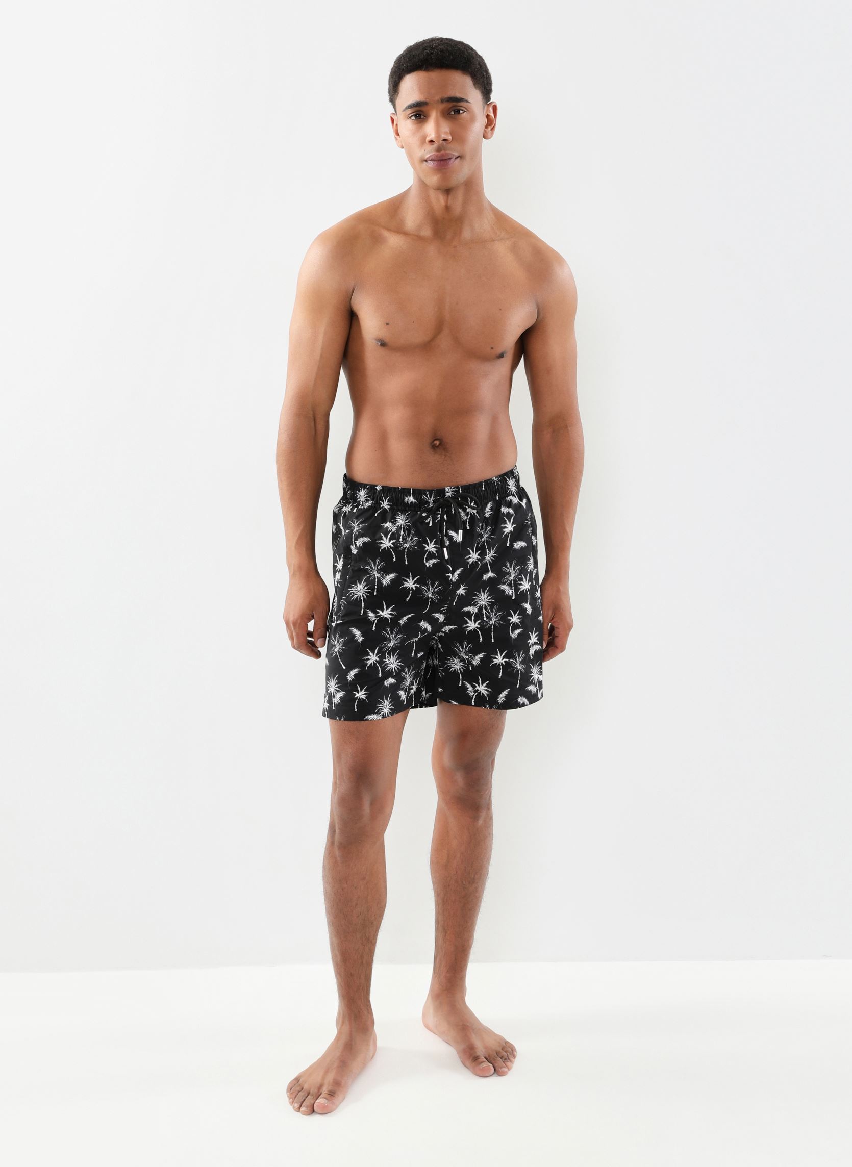 Shorts de bain AHMB28001K homme noir The Kooples Shorts de bain AHMB28001K homme noir BLACK