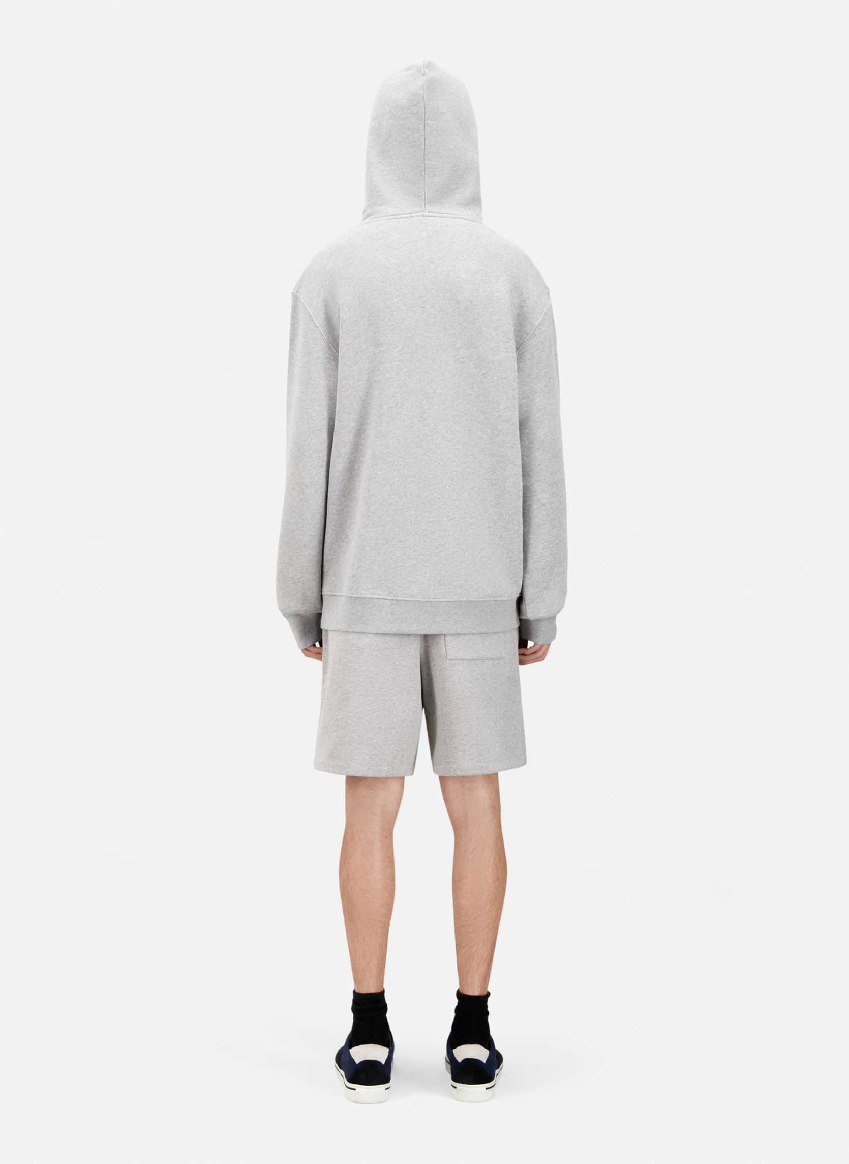 Kapuzenpullover HSWE28035K herren grau The Kooples Kapuzenpullover HSWE28035K herren grau Grey