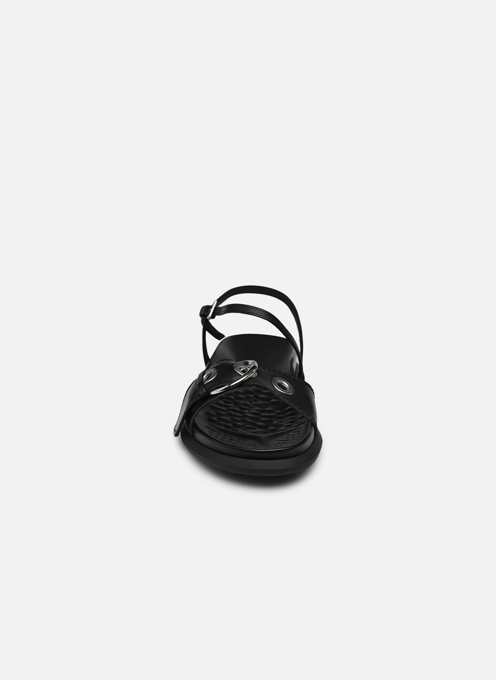 Flache Sandalen Silba damen schwarz E8 by Miista Flache Sandalen Silba damen schwarz BLACK