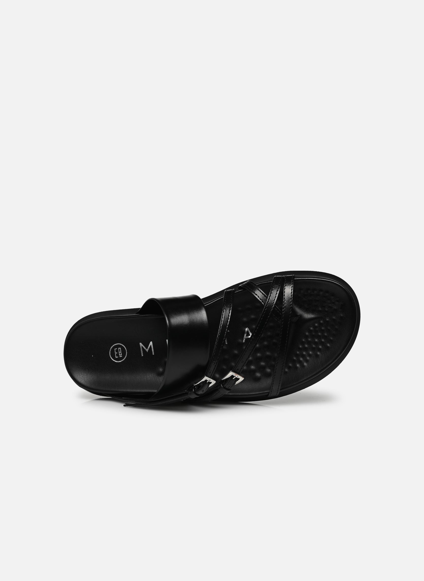 Sandali piatti Bahia donna nero E8 by Miista Sandali piatti Bahia donna nero BLACK
