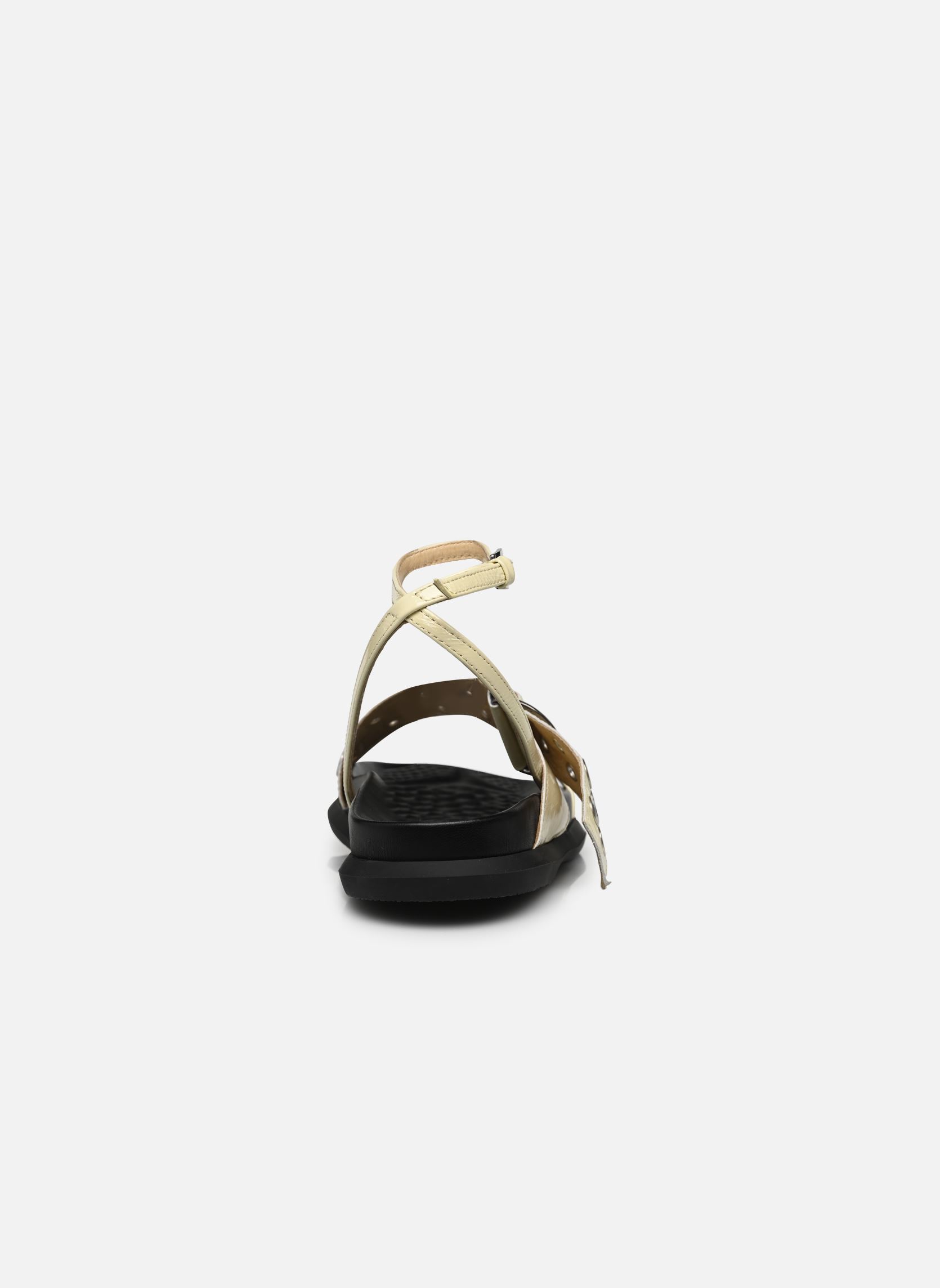 Sandalias planas Zilda mujer beige E8 by Miista Sandalias planas Zilda mujer beige VANILLA