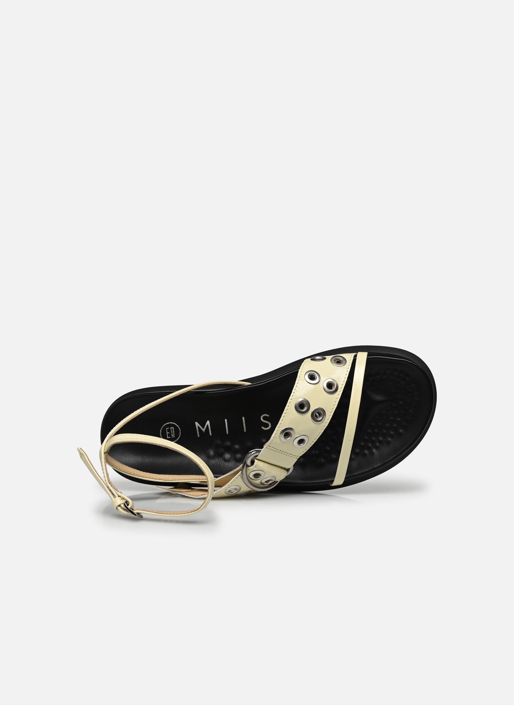 Sandalias planas Zilda mujer beige E8 by Miista Sandalias planas Zilda mujer beige VANILLA
