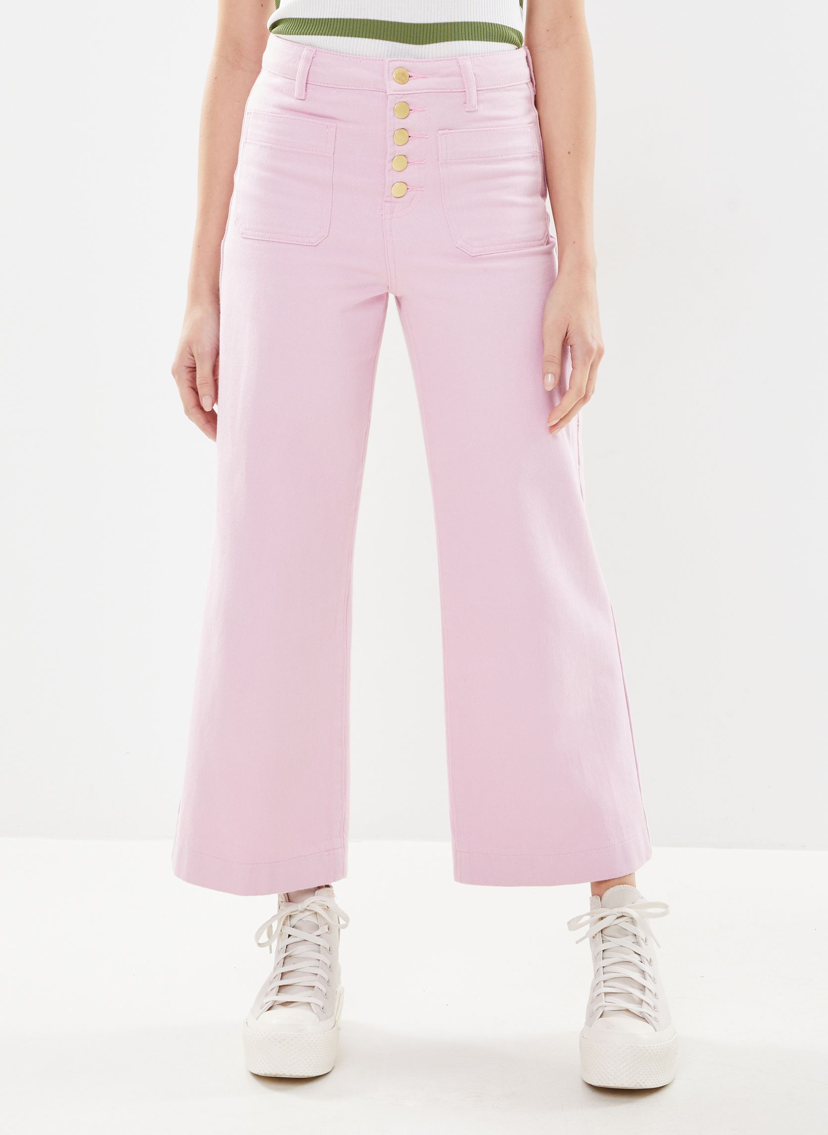 Rechte jeans / Straight Leg Jeans Atlanta T C dames roze La Petite Etoile Rechte jeans / Straight Leg Jeans Atlanta T C dames roze ROSE BABY