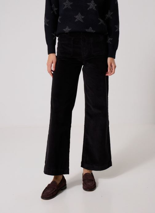 La Petite Etoile Wijde jeans / Flared Jeans Atlanty dames zwart