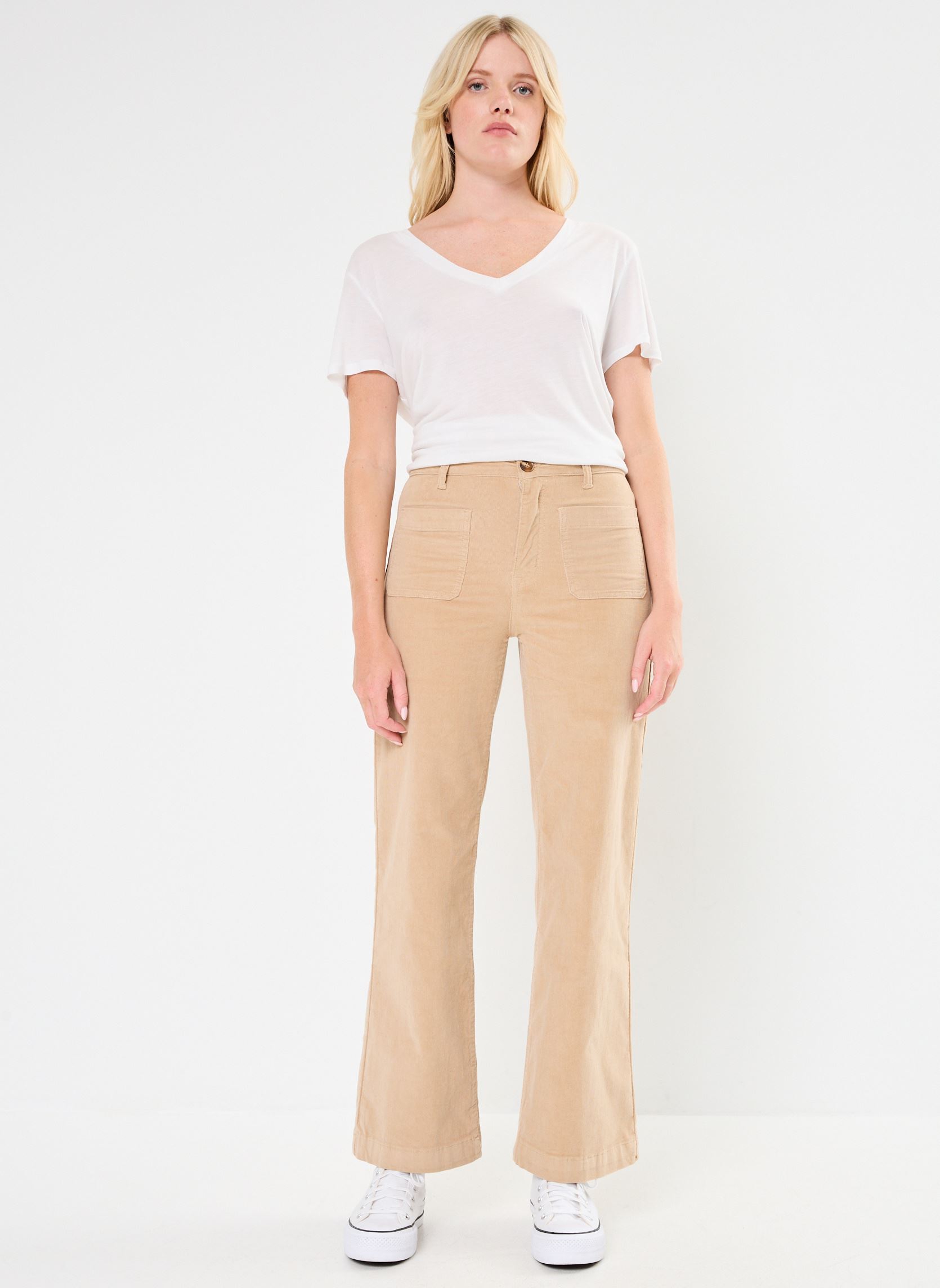 Weite Jeans Atlanty damen beige La Petite Etoile Weite Jeans Atlanty damen beige Beige