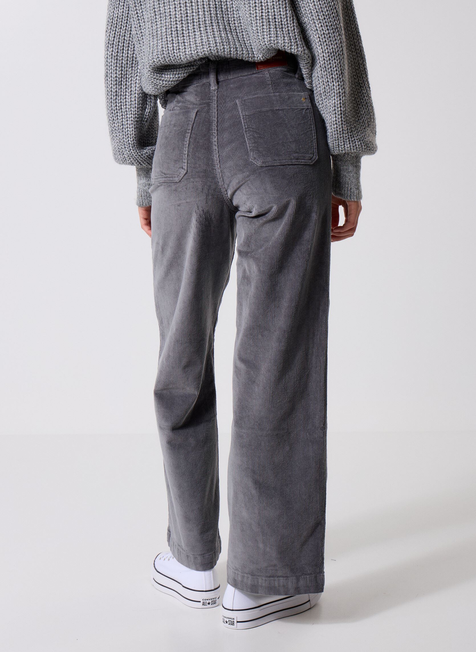 Wijde jeans / Flared Jeans Atlanty dames grijs La Petite Etoile Wijde jeans / Flared Jeans Atlanty dames grijs Gris