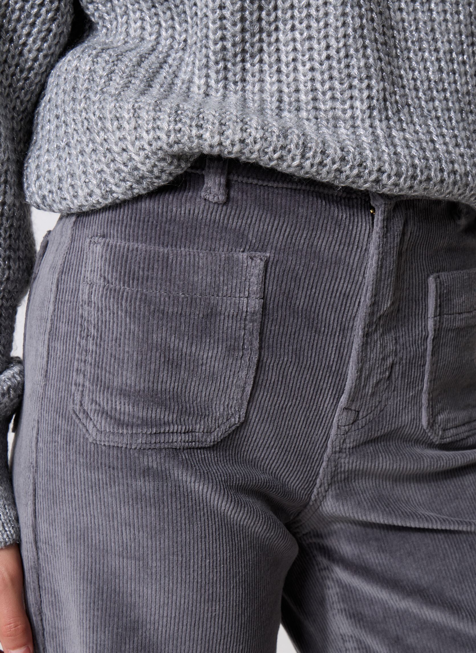 Wijde jeans / Flared Jeans Atlanty dames grijs La Petite Etoile Wijde jeans / Flared Jeans Atlanty dames grijs Gris