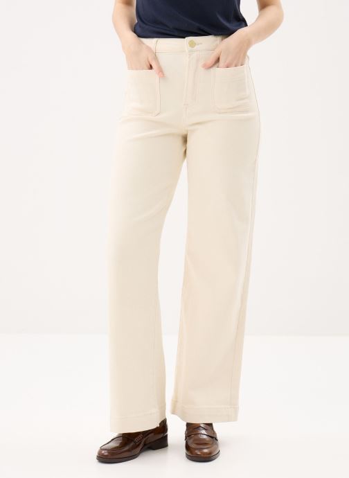 La Petite Etoile Wijde jeans / Flared Jeans Atlanty dames wit