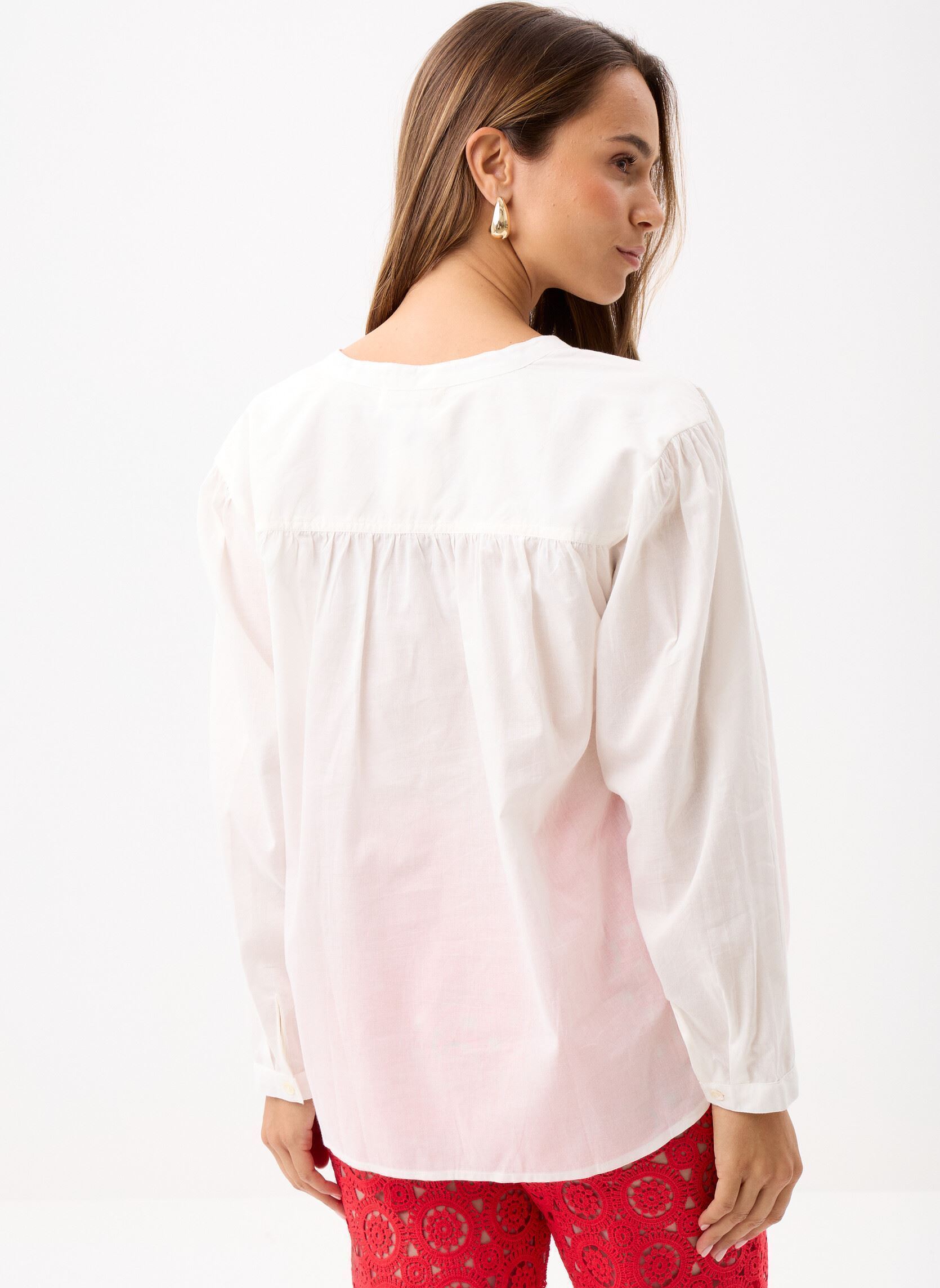 Blusas de manga larga Bolia mujer blanco La Petite Etoile Blusas de manga larga Bolia mujer blanco BLANC