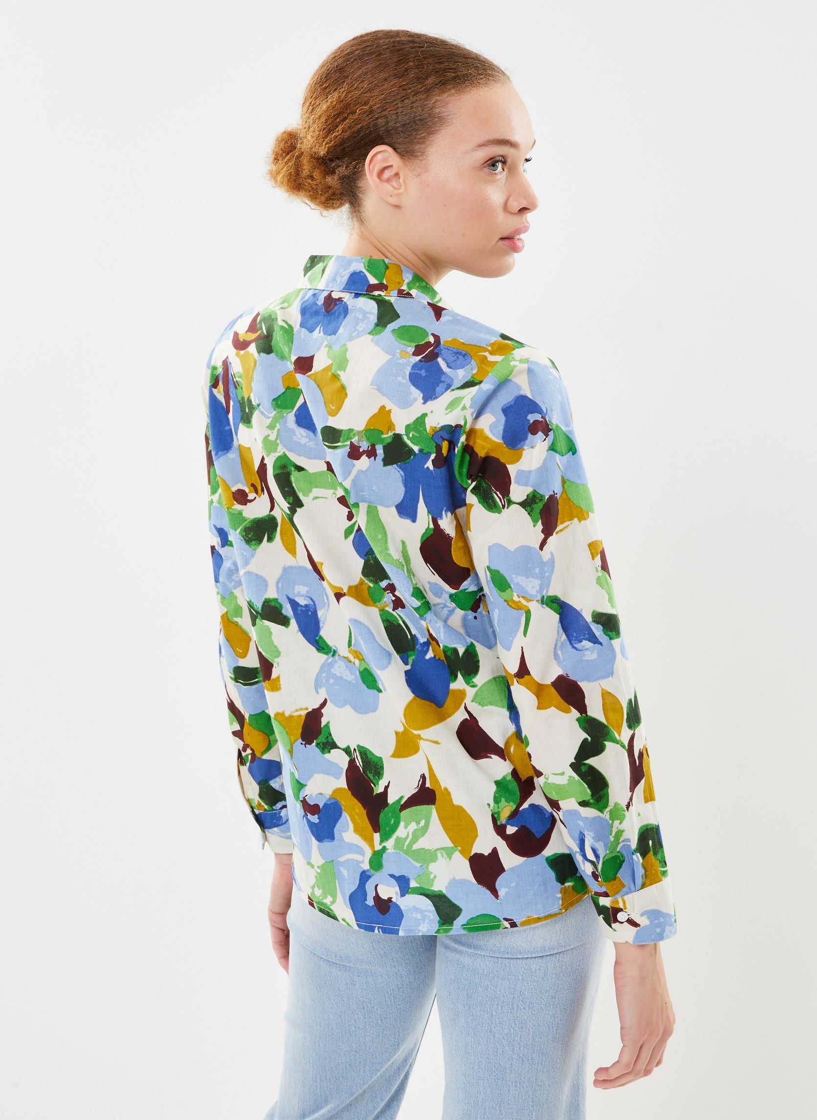 Langarm-Hemden Cadia damen mehrfarbig La Petite Etoile Langarm-Hemden Cadia damen mehrfarbig Aqua