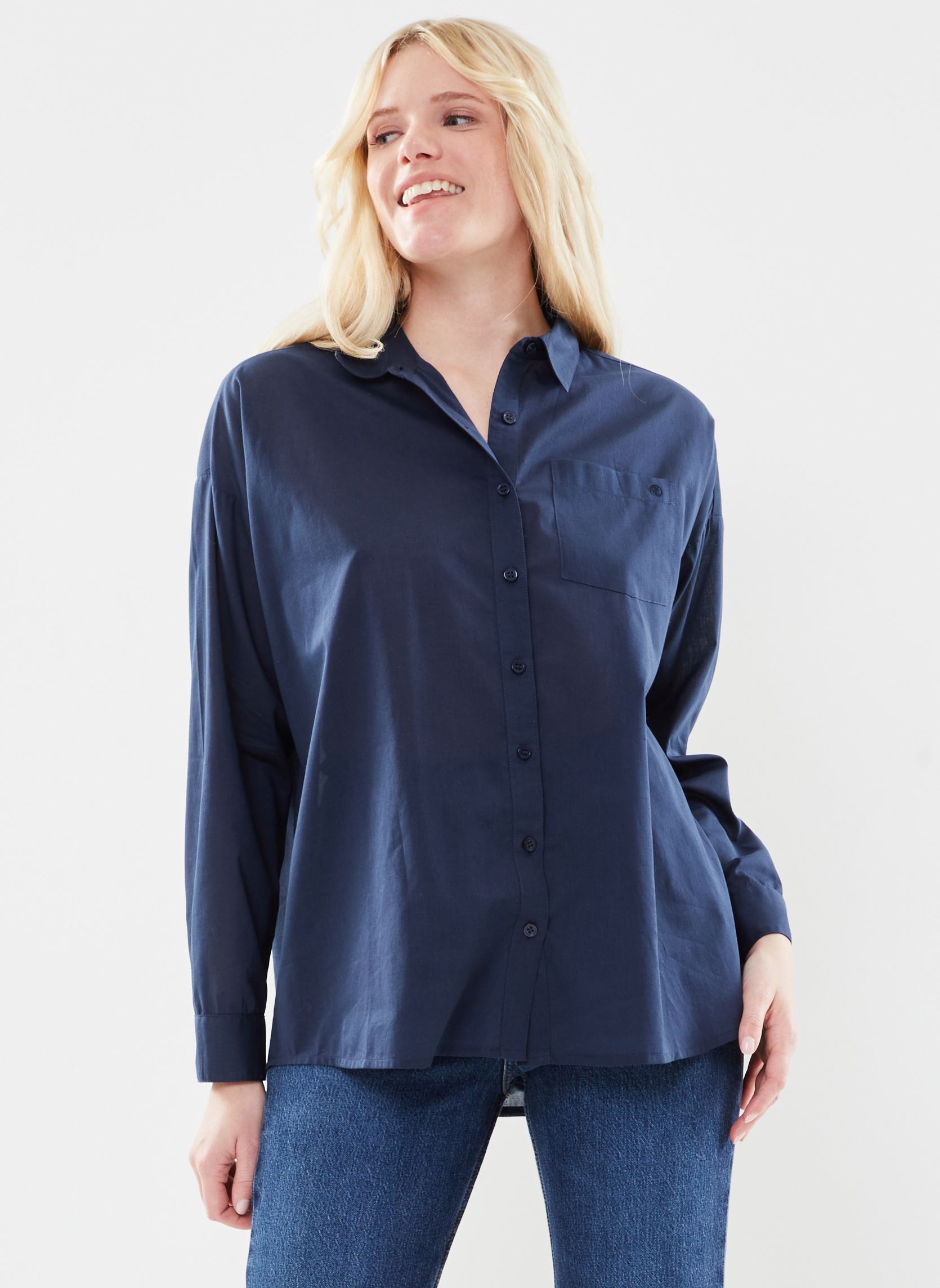 Camicie a maniche lunghe Coralia donna blu La Petite Etoile Camicie a maniche lunghe Coralia donna blu Marine