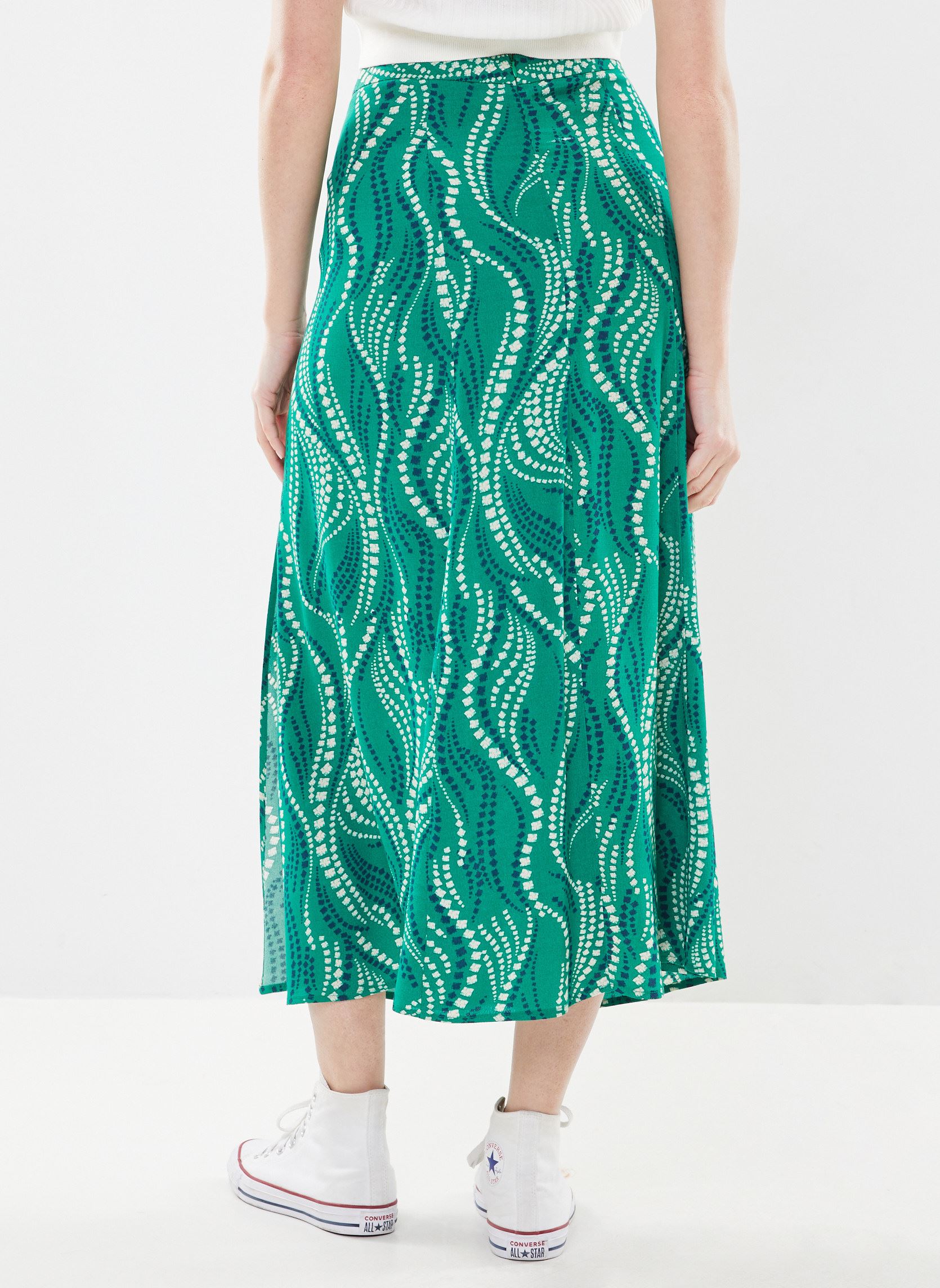 Jupes mi-longues Jema femme vert La Petite Etoile Jupes mi-longues Jema femme vert MUGUET