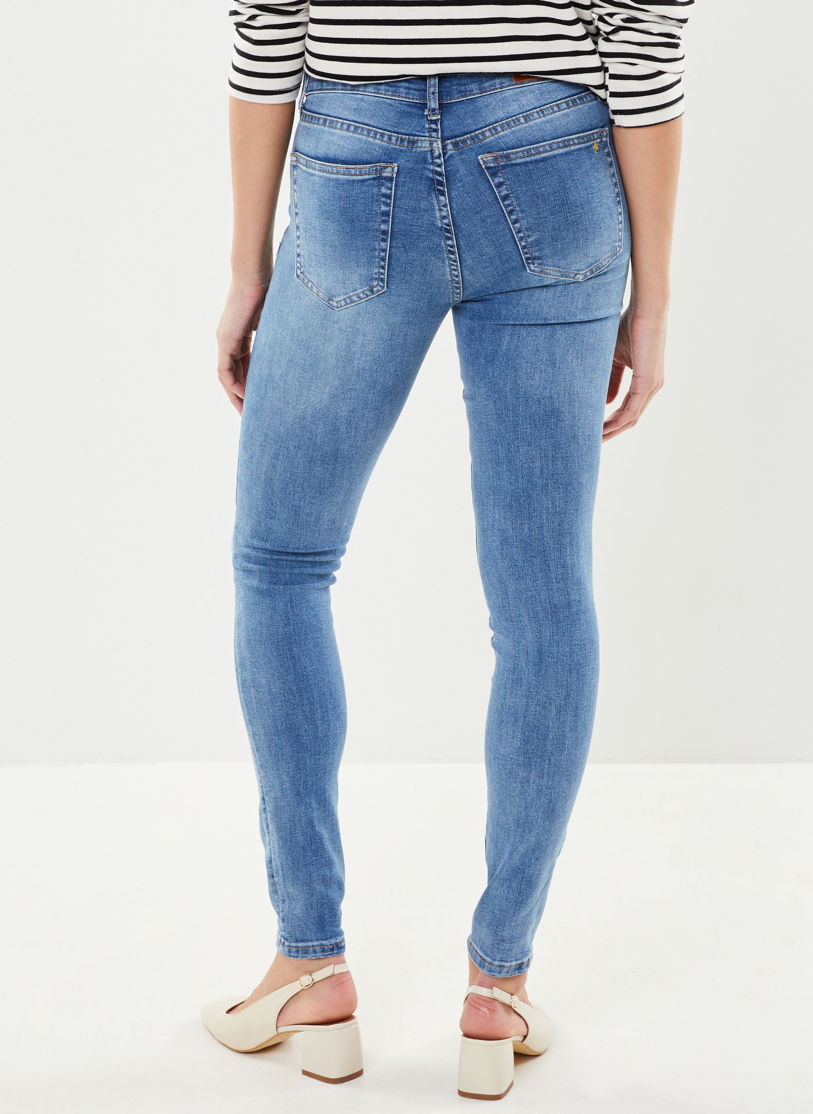Slim Fit und Skinny Jeans Maude damen blau La Petite Etoile Slim Fit und Skinny Jeans Maude damen blau STONE