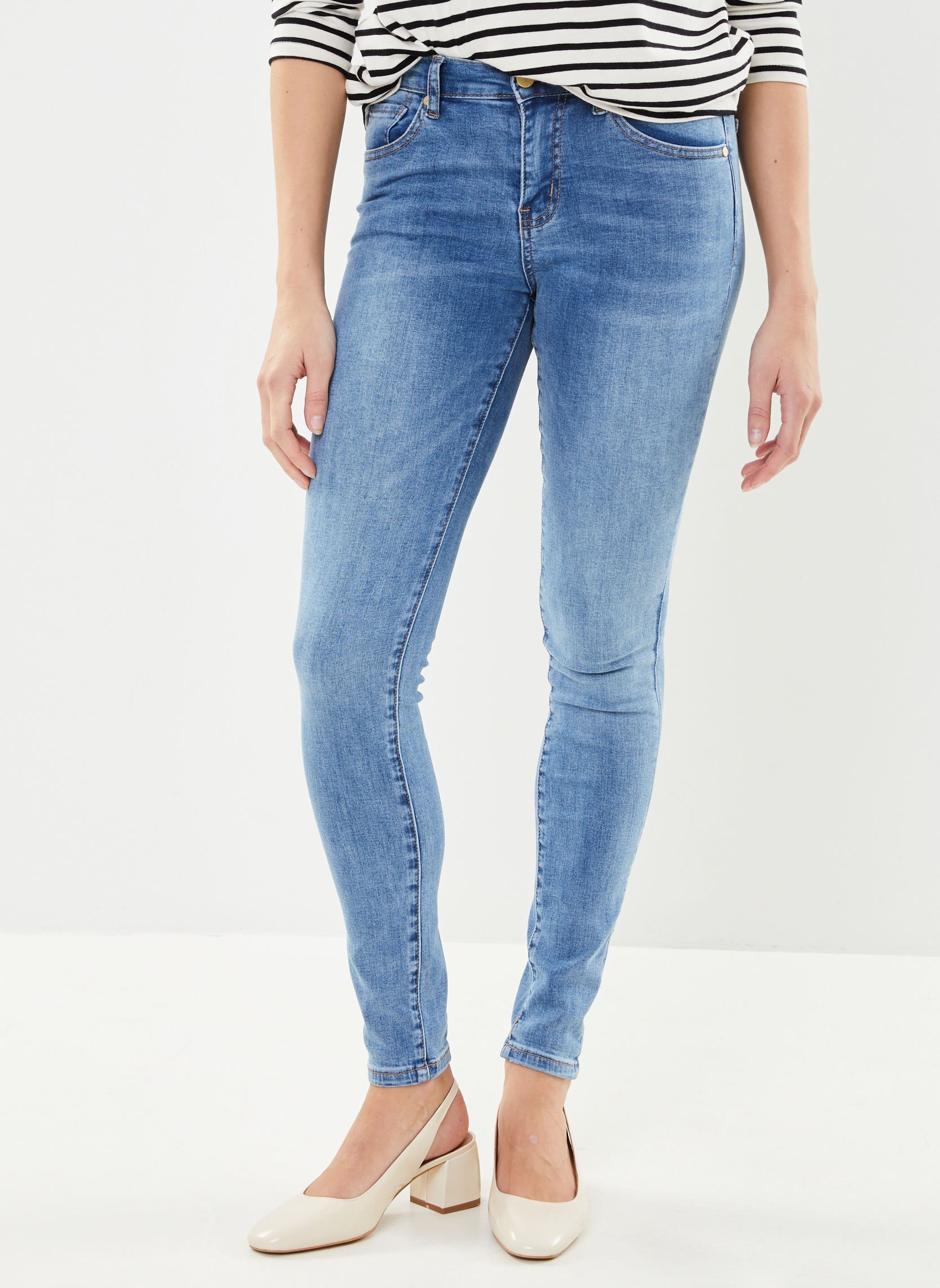 Slim Fit und Skinny Jeans Maude damen blau La Petite Etoile Slim Fit und Skinny Jeans Maude damen blau STONE