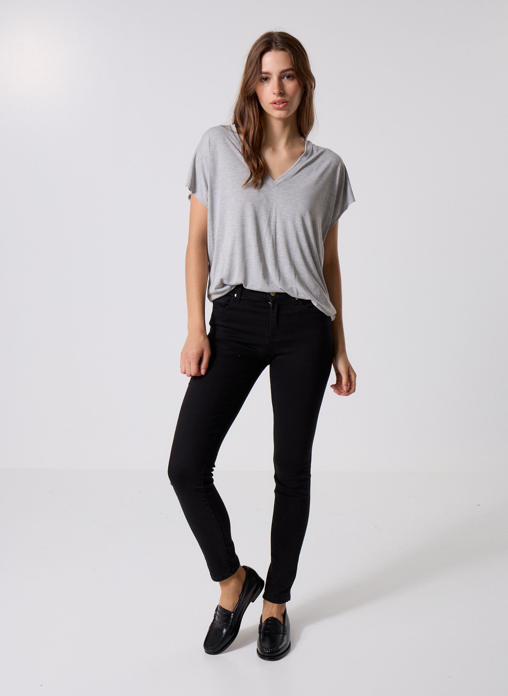 Slim Fit und Skinny Jeans Maude damen schwarz La Petite Etoile Slim Fit und Skinny Jeans Maude damen schwarz Noir