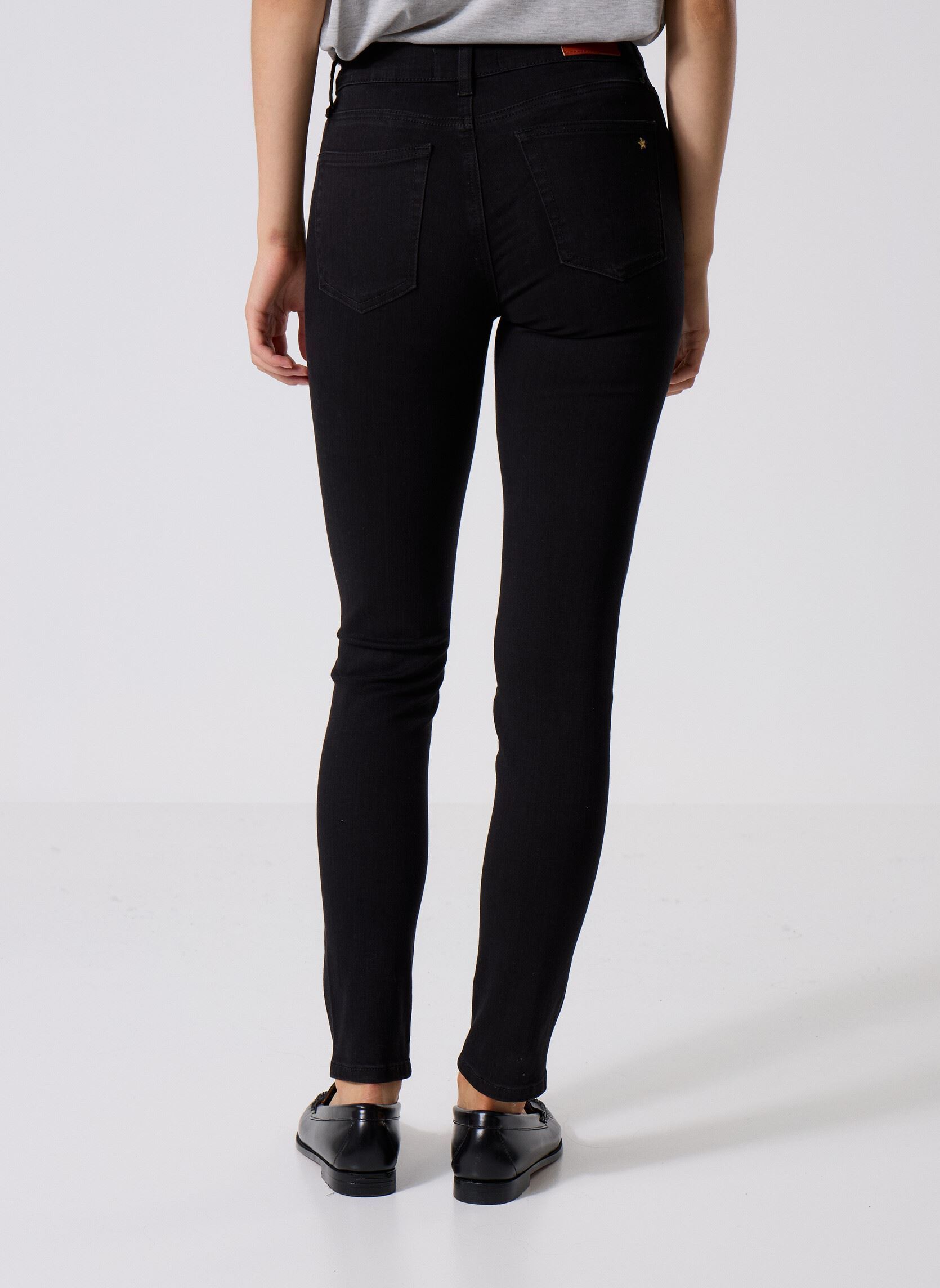 Slim Fit und Skinny Jeans Maude damen schwarz La Petite Etoile Slim Fit und Skinny Jeans Maude damen schwarz Noir
