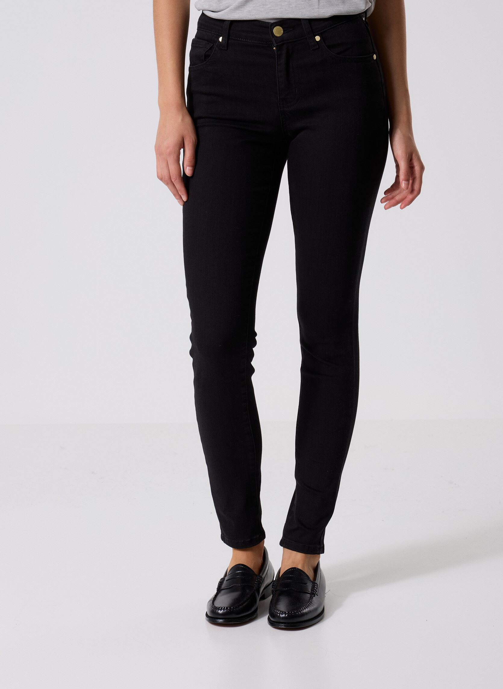Slim Fit und Skinny Jeans Maude damen schwarz La Petite Etoile Slim Fit und Skinny Jeans Maude damen schwarz Noir