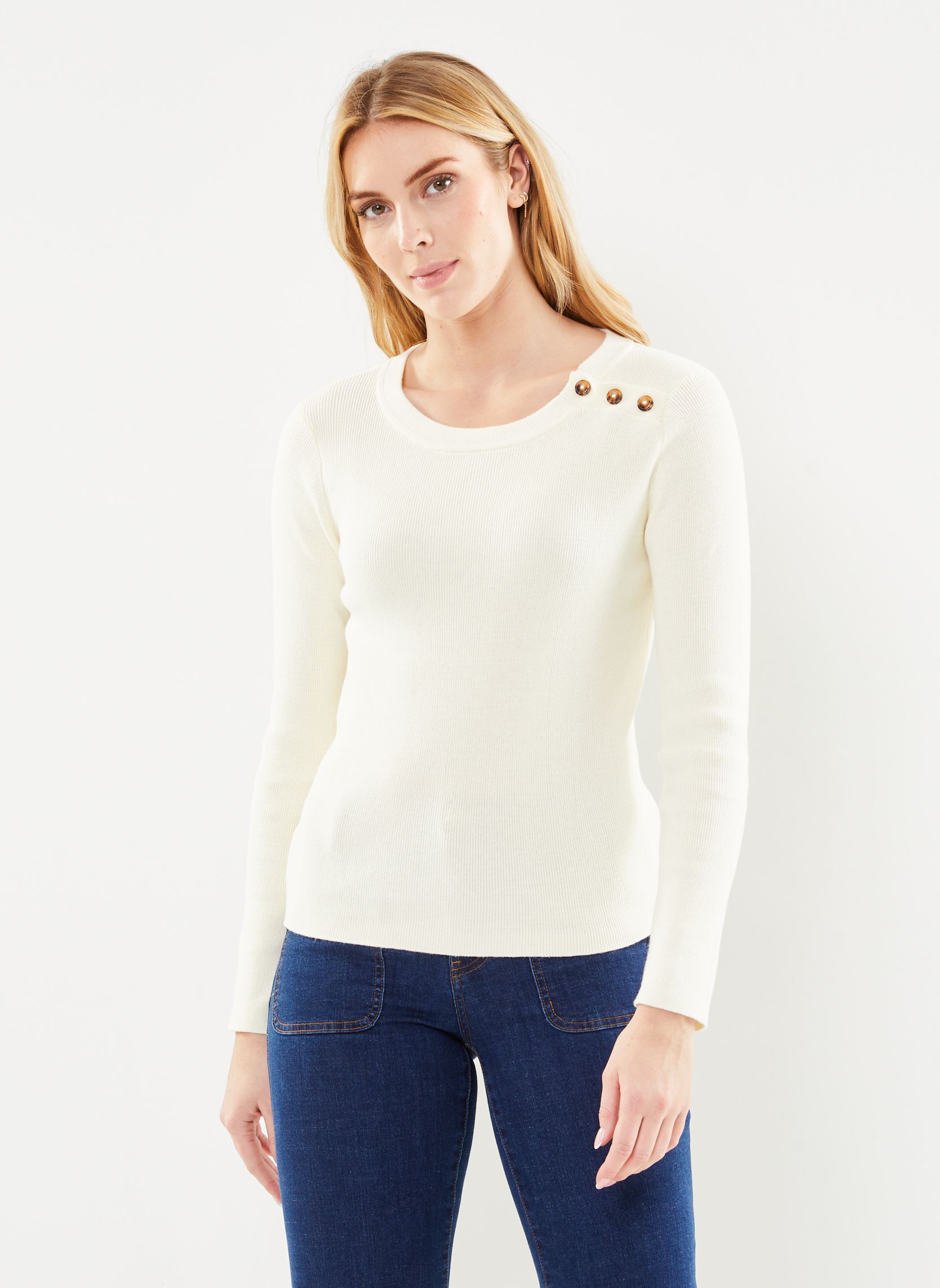 Pulls Meissa femme beige La Petite Etoile Pulls Meissa femme beige ECRU