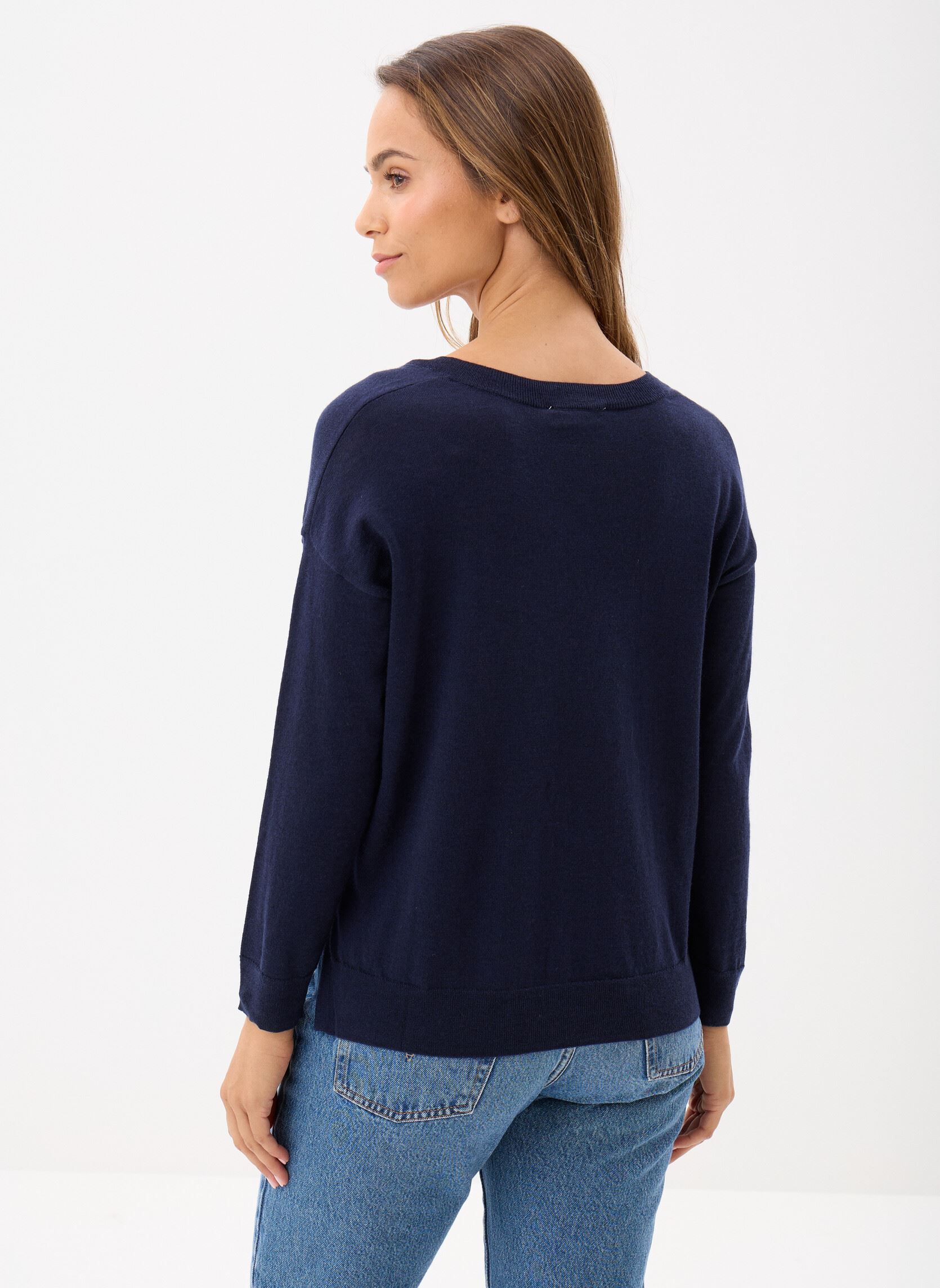 Pullover Melya damen blau La Petite Etoile Pullover Melya damen blau Marine