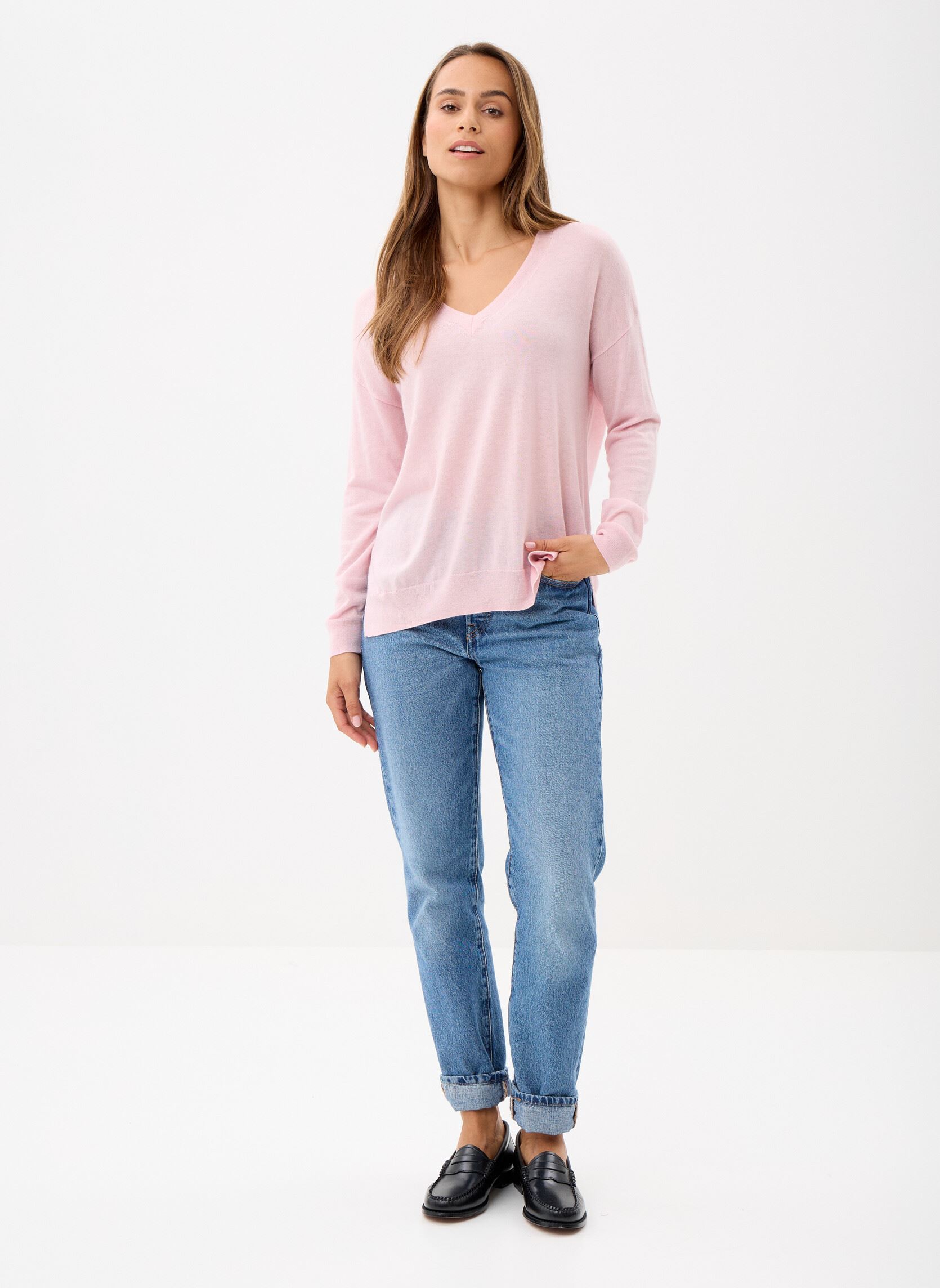Pulls Melya femme rose La Petite Etoile Pulls Melya femme rose Poudre