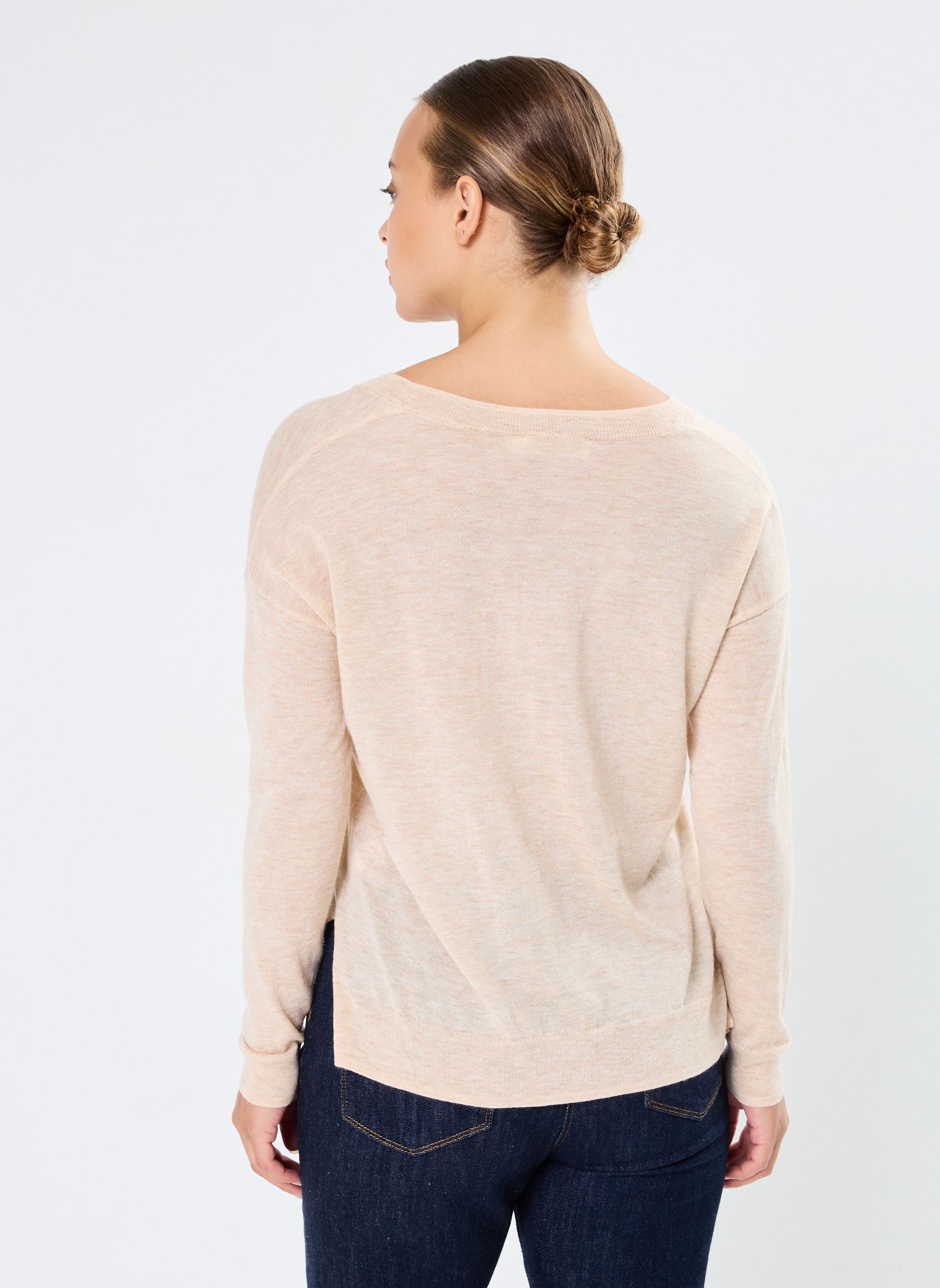 Pullover Melya damen beige La Petite Etoile Pullover Melya damen beige Beige