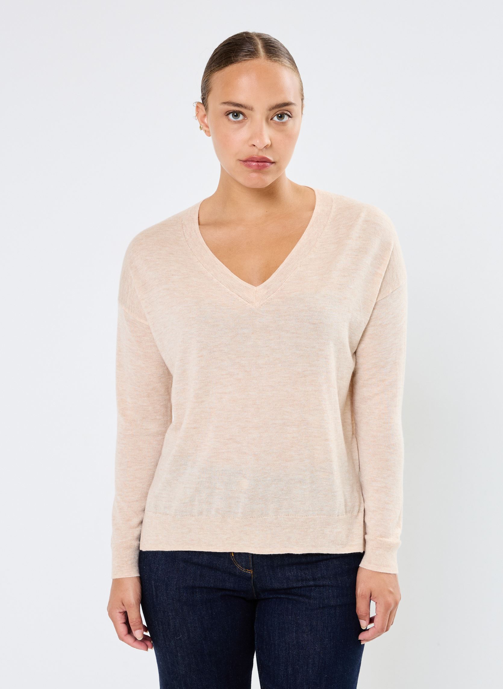 Pullover Melya damen beige La Petite Etoile Pullover Melya damen beige Beige