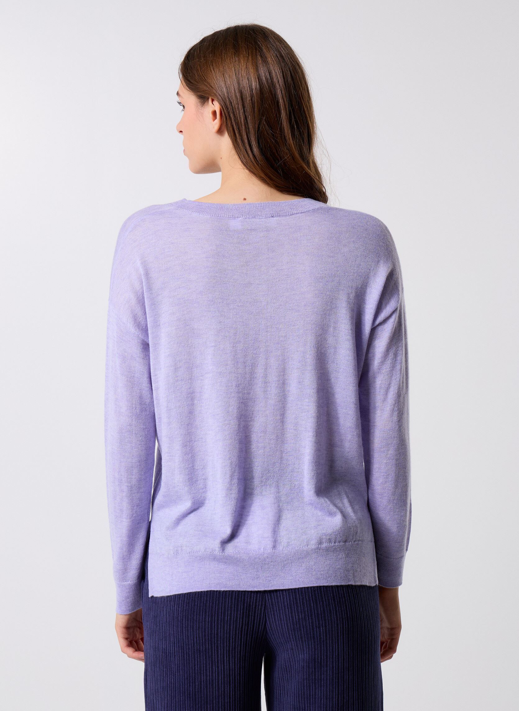 Pulls Melya femme violet La Petite Etoile Pulls Melya femme violet Parme
