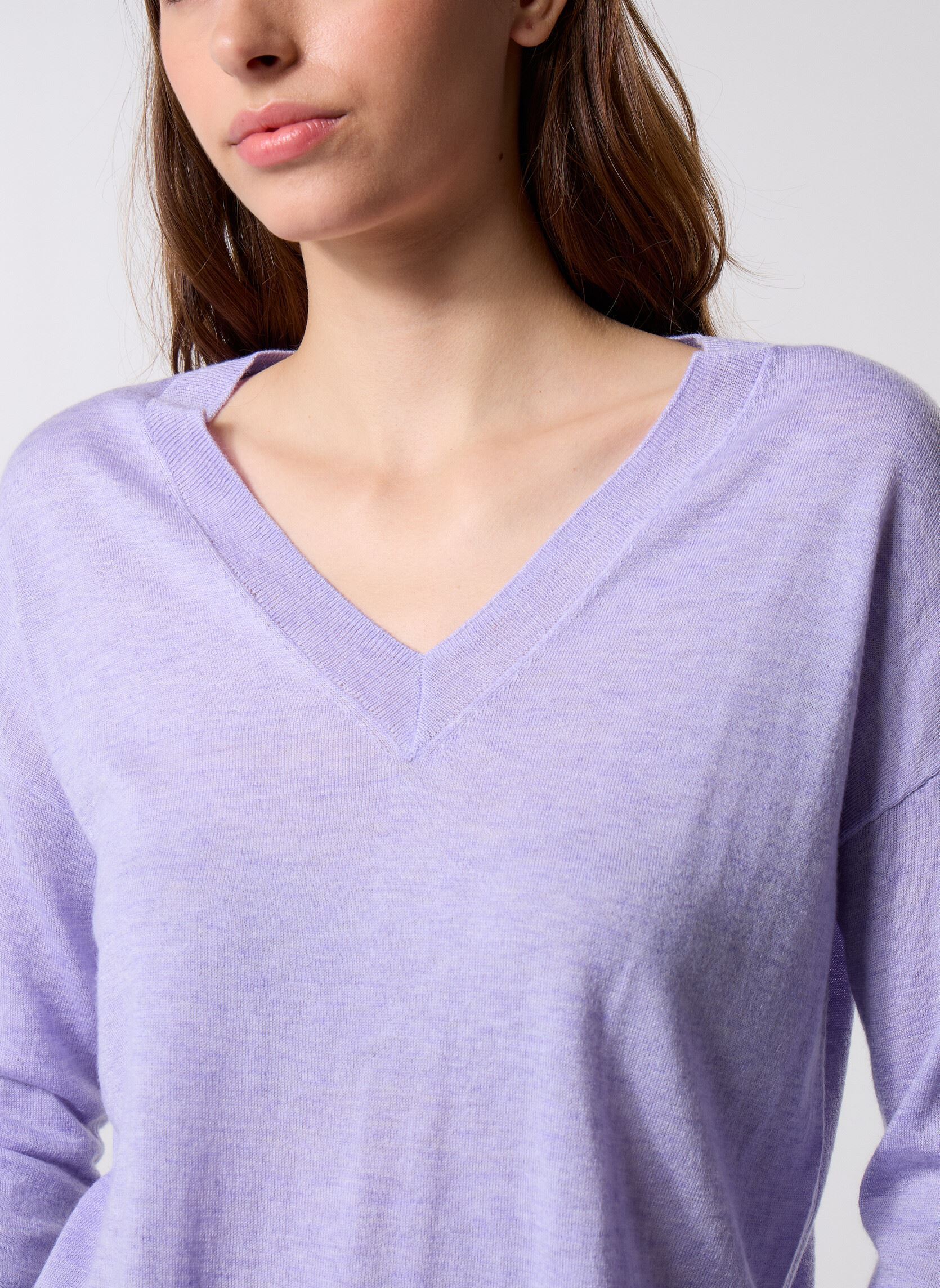 Pulls Melya femme violet La Petite Etoile Pulls Melya femme violet Parme