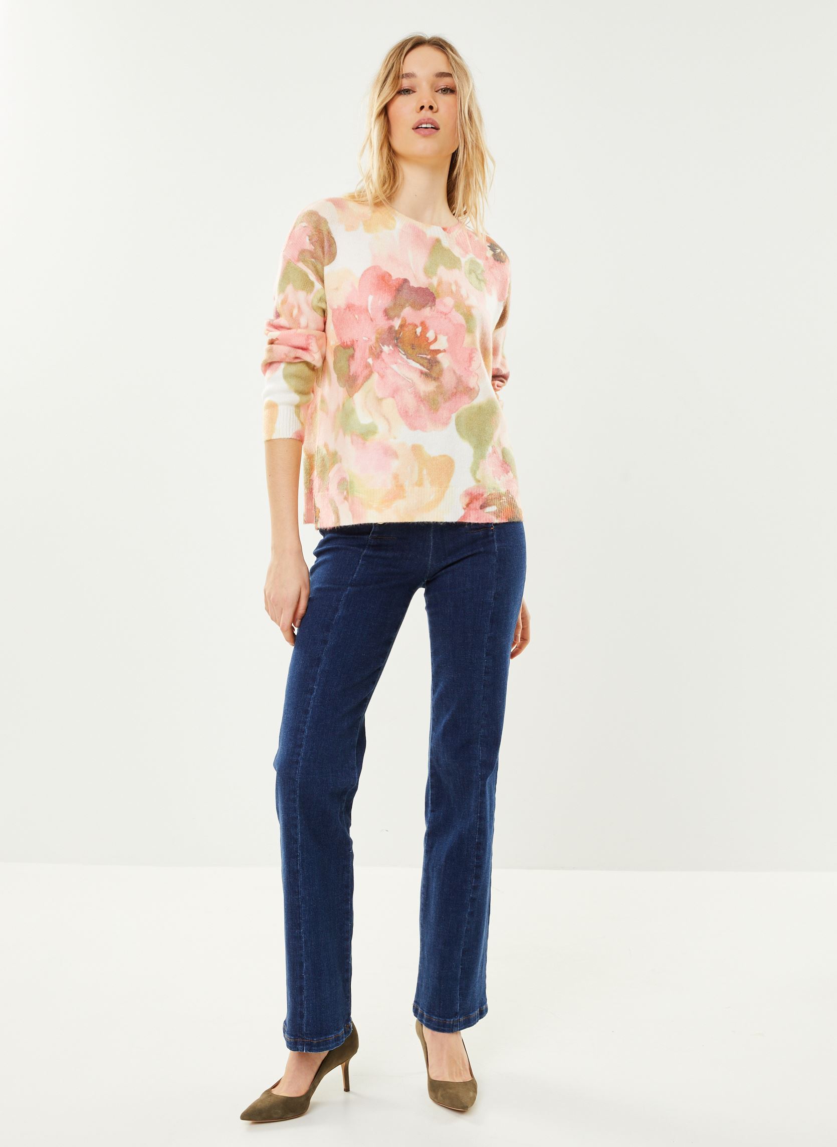 Pulls Milda femme rose La Petite Etoile Pulls Milda femme rose Romance