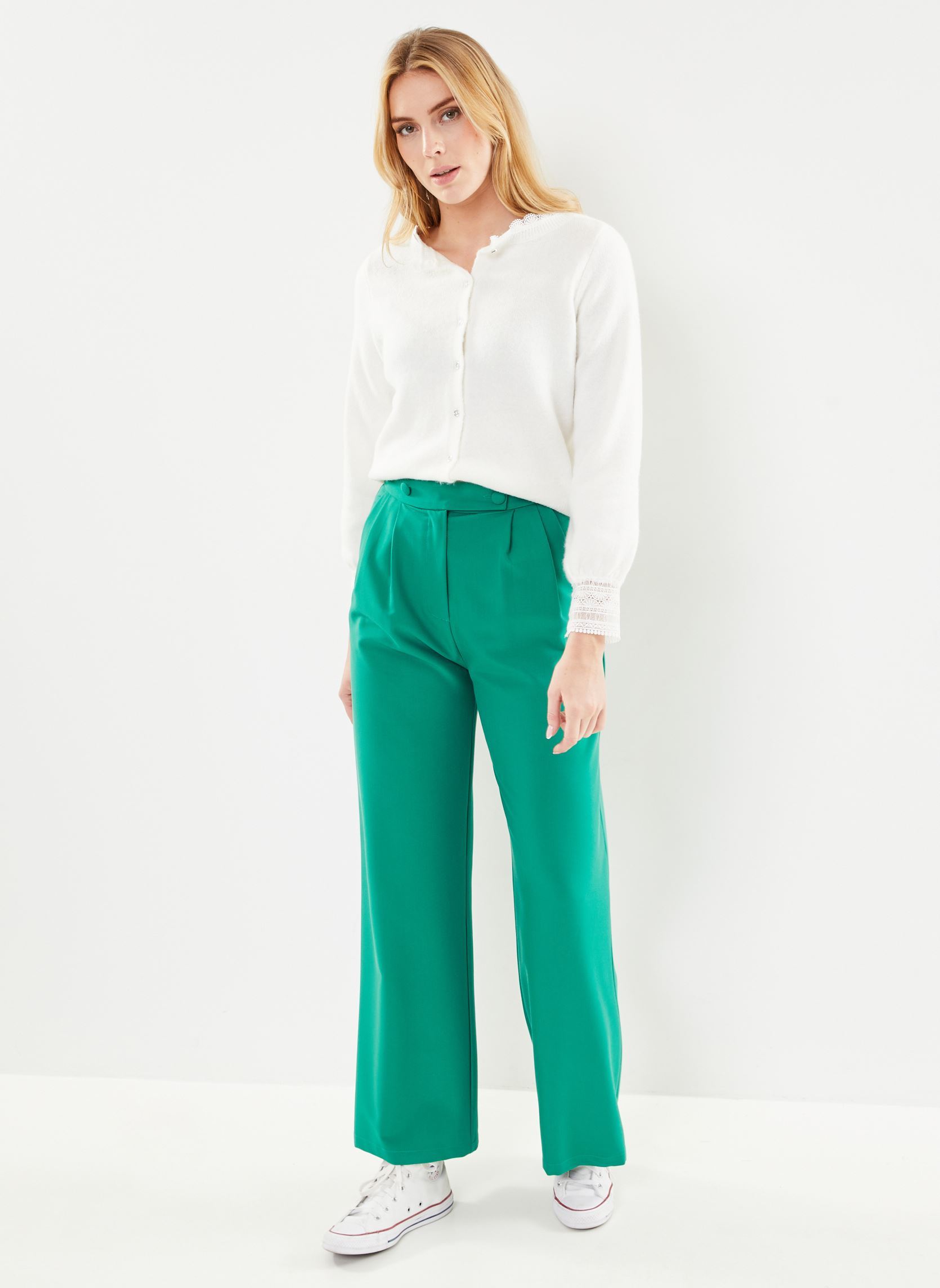 Pantalons larges Paoline femme vert La Petite Etoile Pantalons larges Paoline femme vert VERT